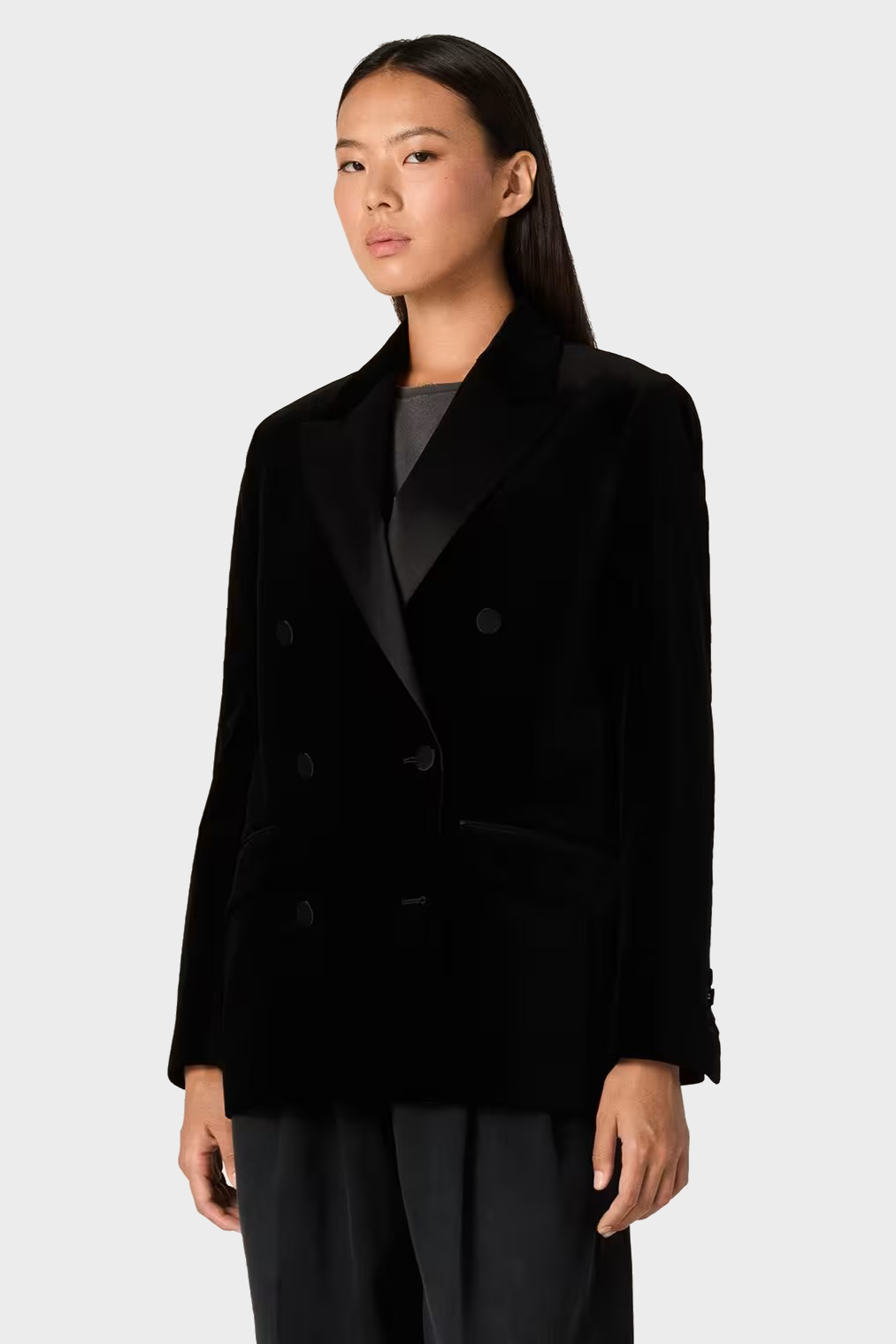 GOLDEN GOOSE Oversize Velvet Blazer