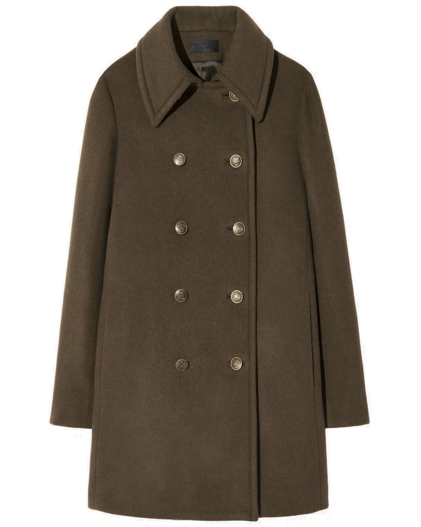 Nili Lotan Melina Coat in Army Green