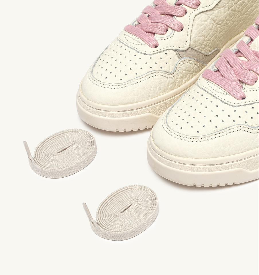 AUTRY ACTION SHOES Medalist Low Sneaker Elephant in Sand/Leopard
