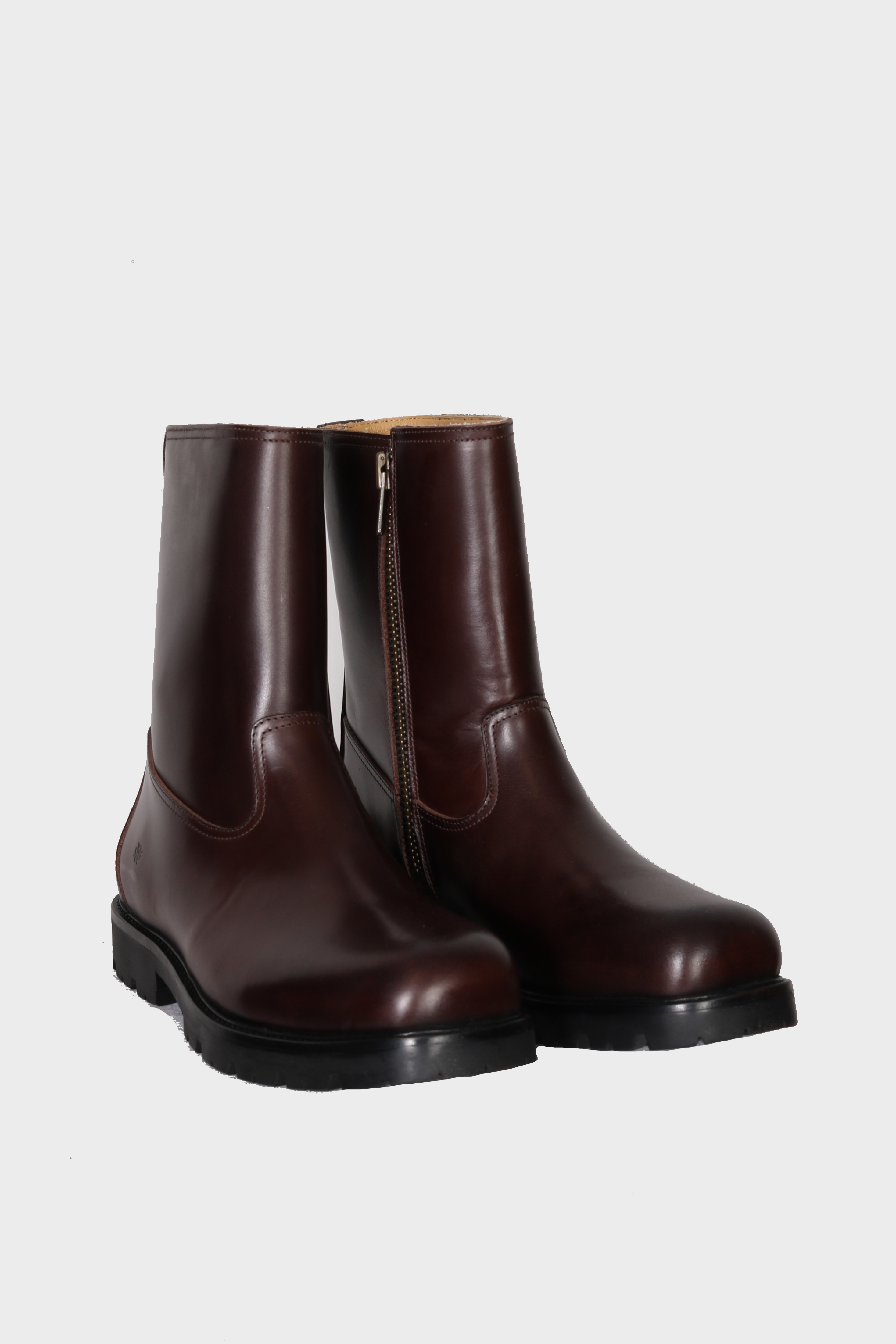 THE ORIGINAL PLAYBOY Dublin Leather Boot in Dark Brown