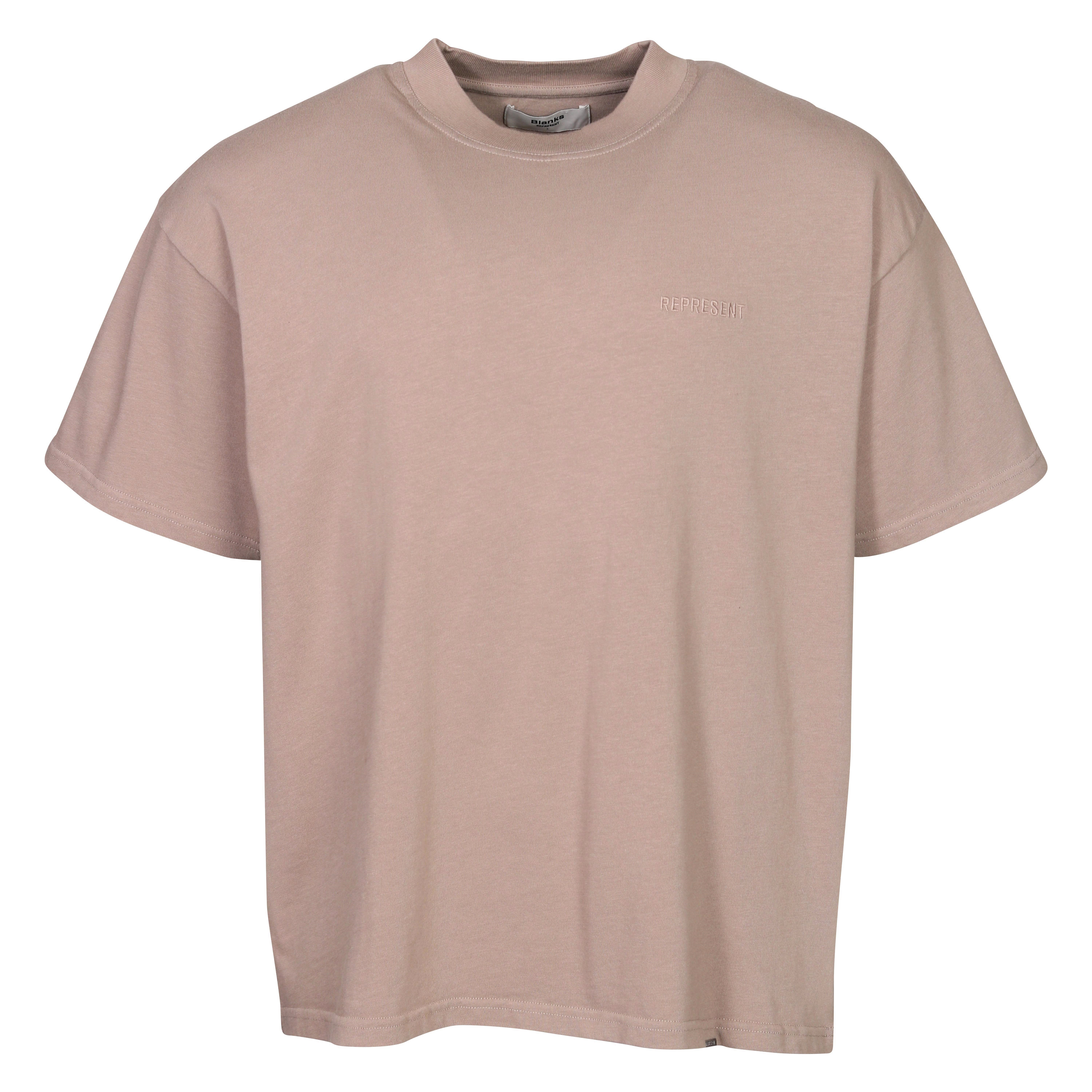 Represent Blank T-Shirt in Taupe