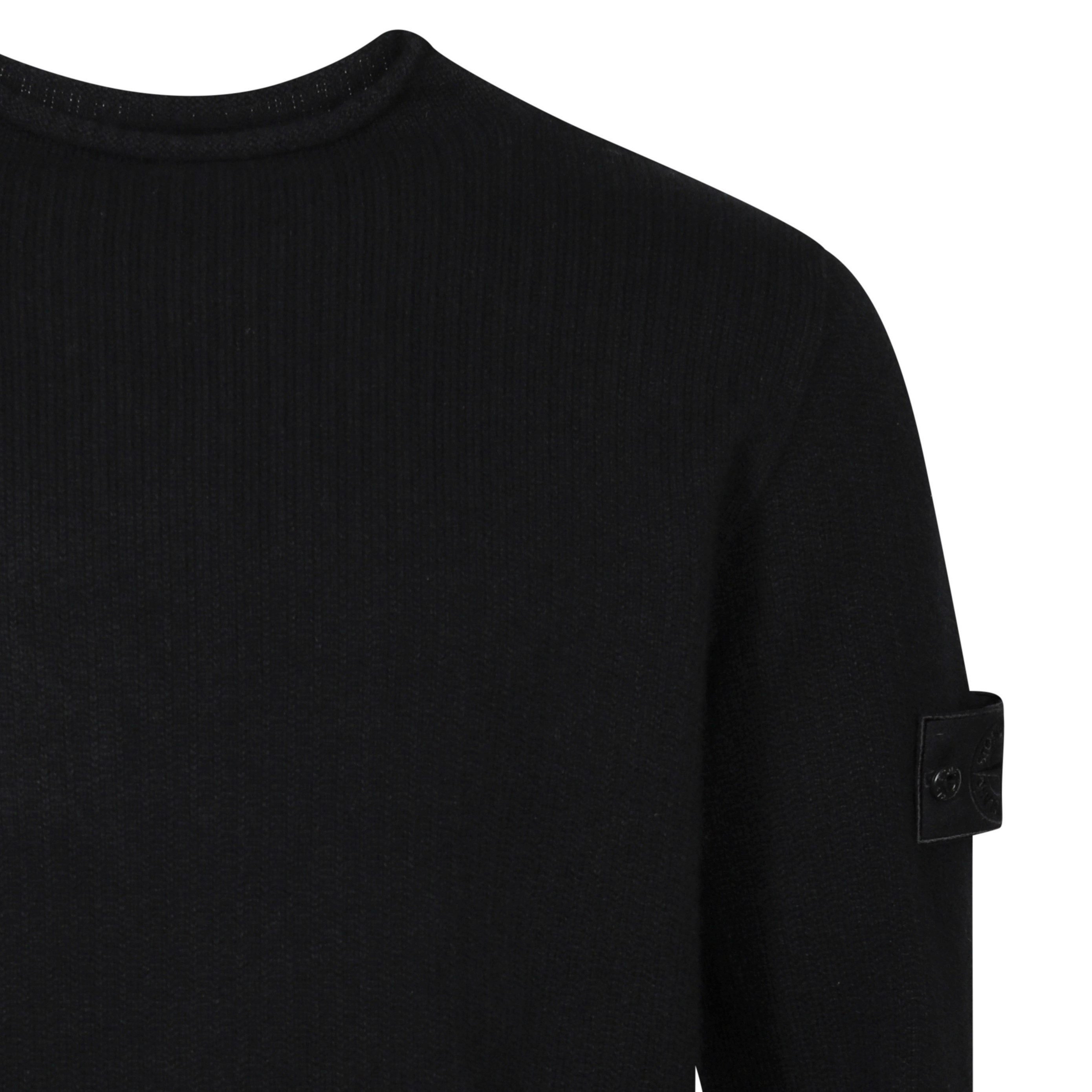 Stone Island Cashmere Pullover Ghost in Black