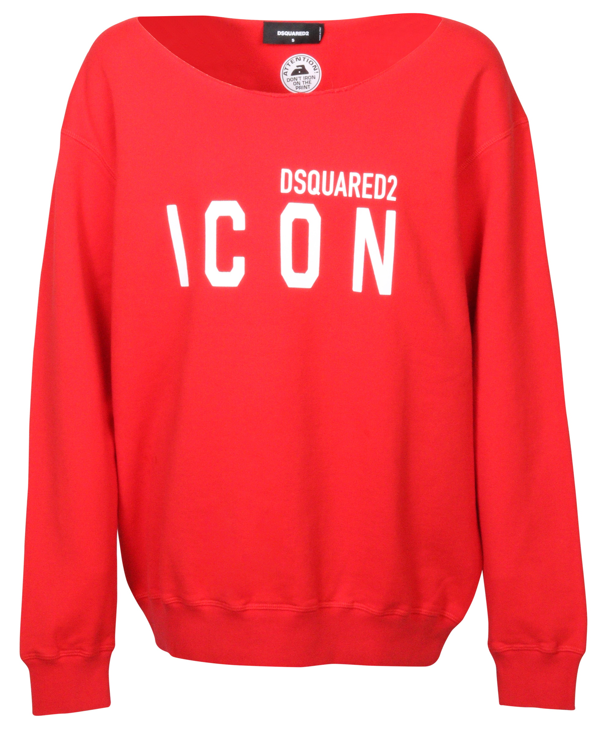Dsquared Sweatshirt Red Printed Icon S