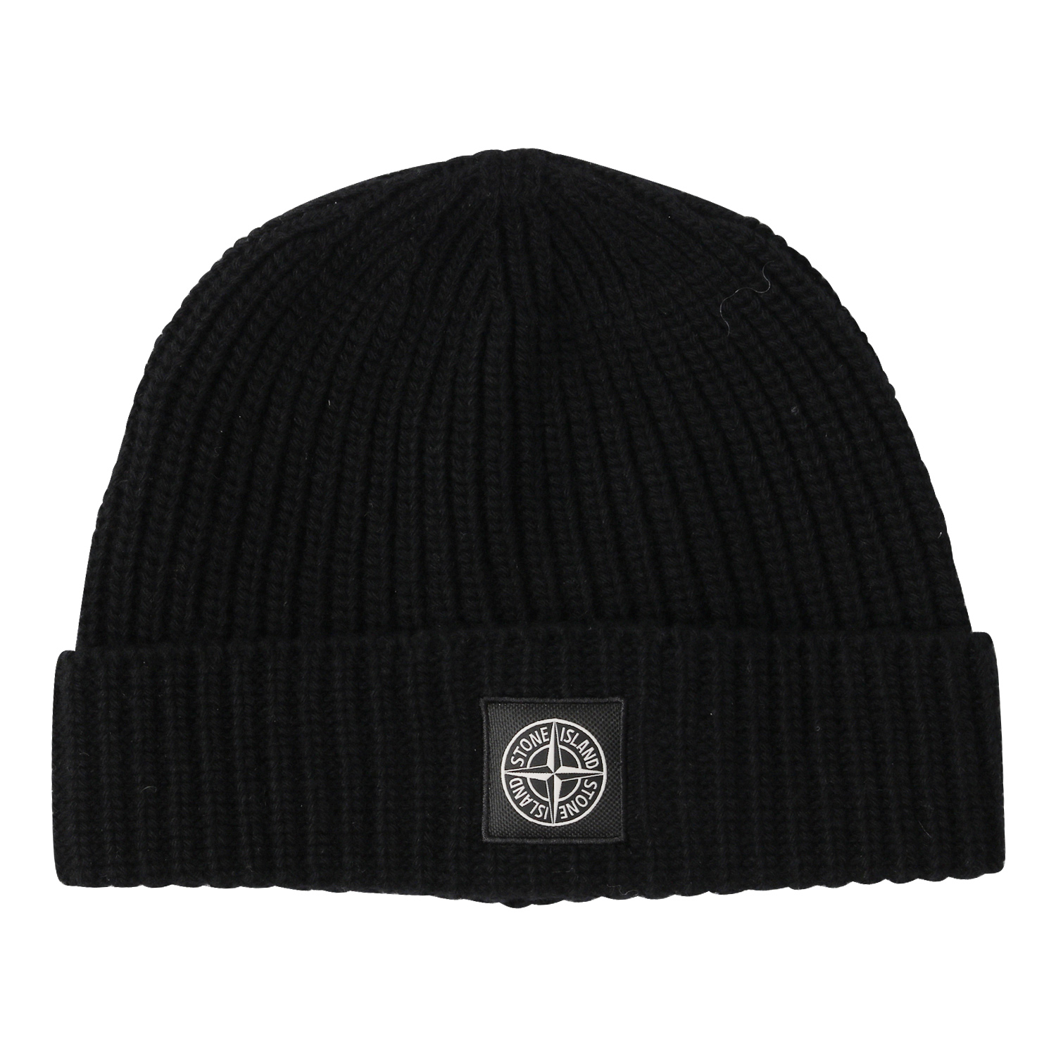 Stone Island Knit Cap in Black