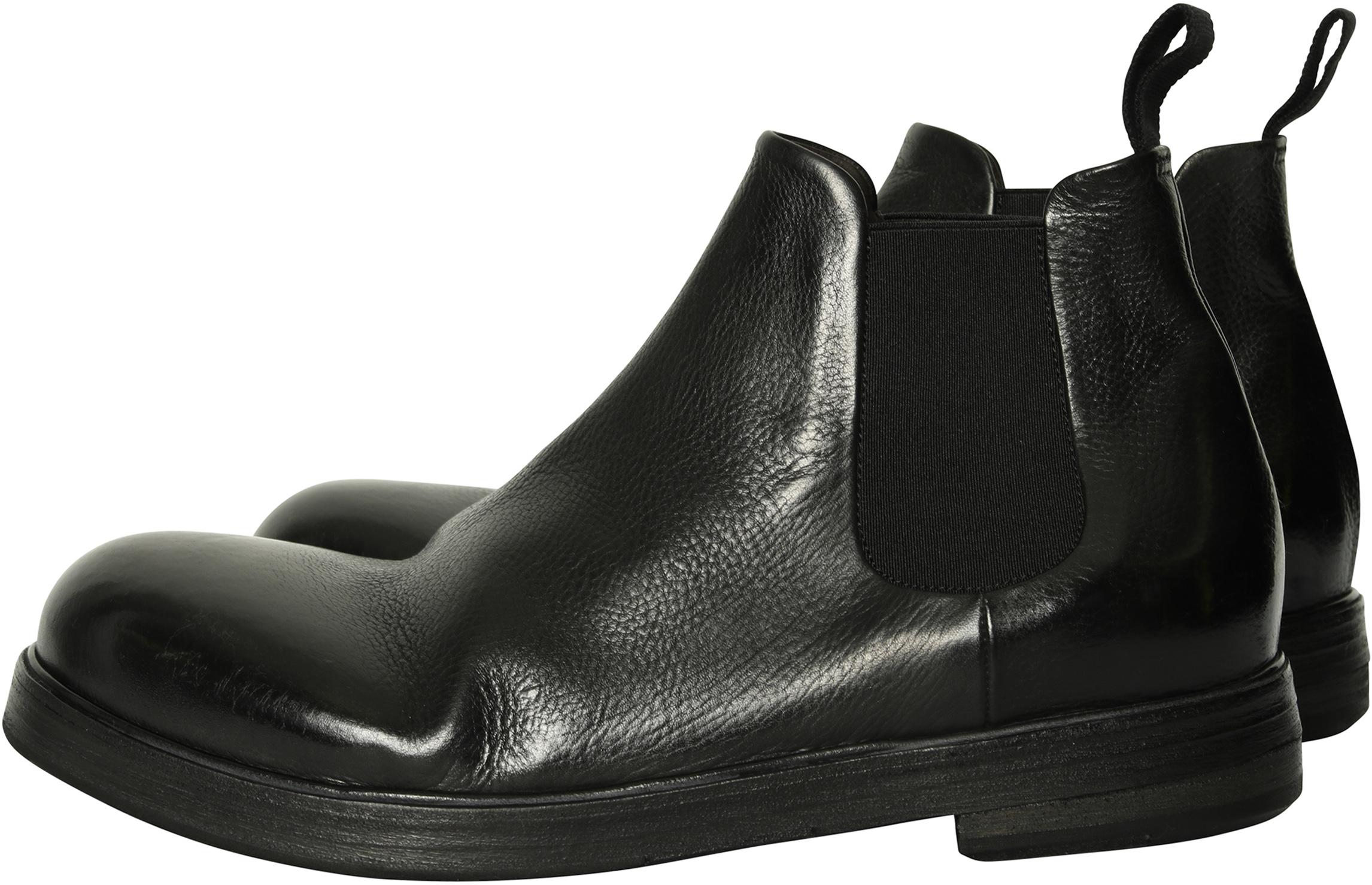 Marsèll Chelsea Boots Black Calf Leather