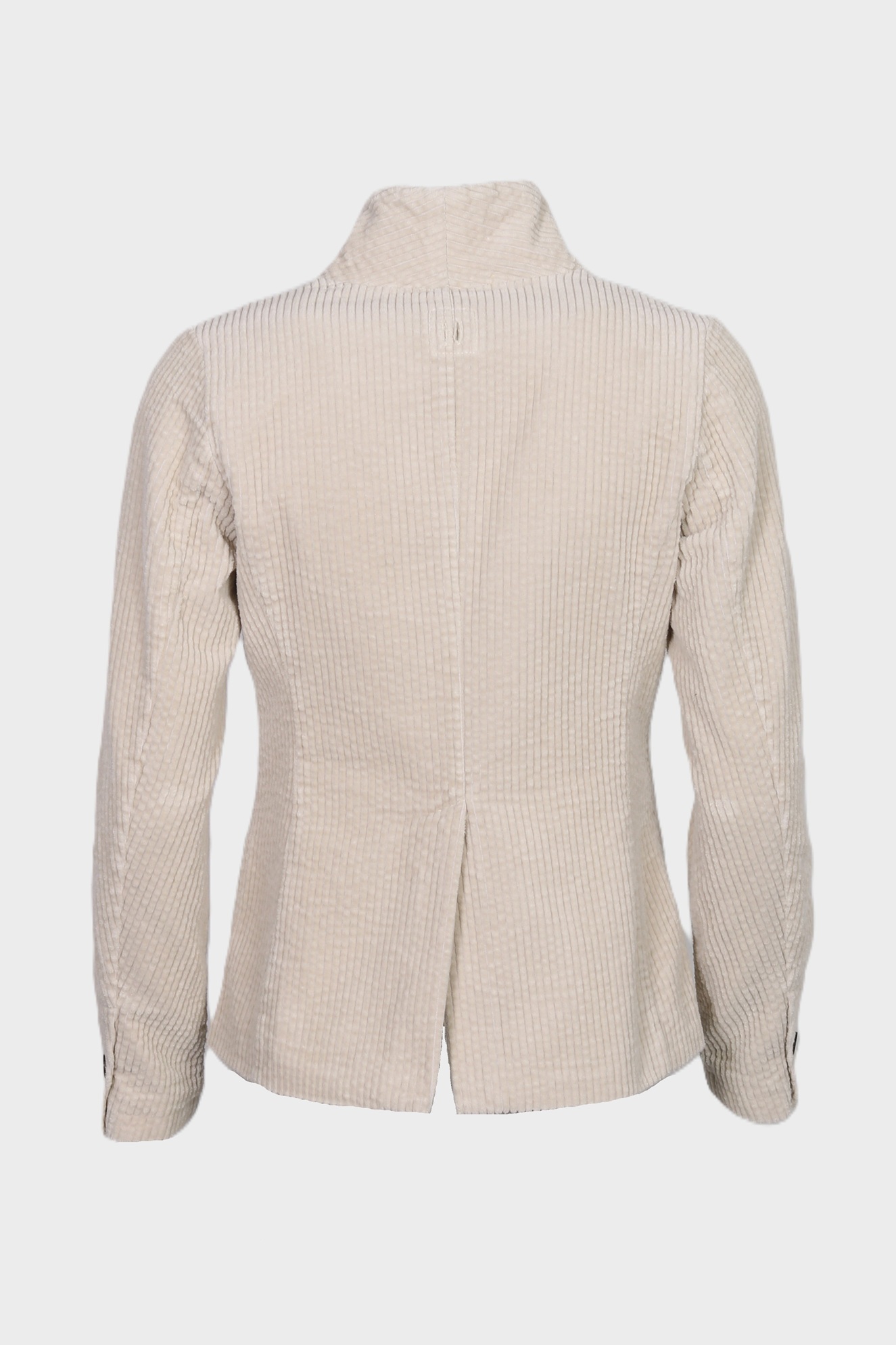 HANNES ROETHER Corduroy Jacket in Ecru