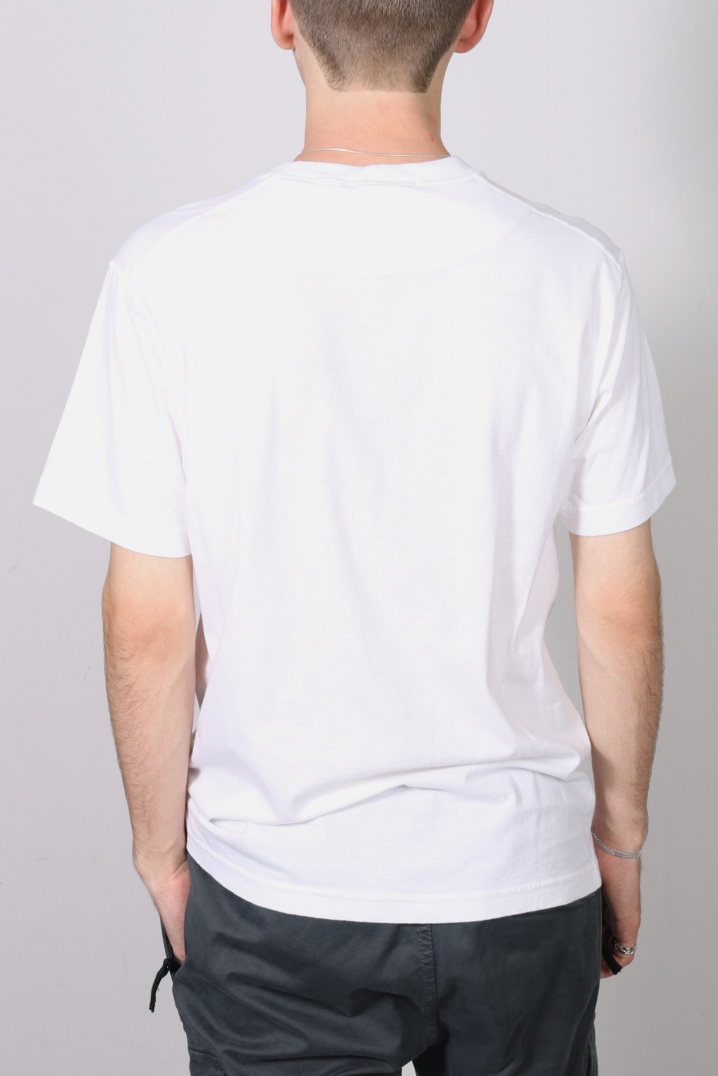 STONE ISLAND T-Shirt in White 2XL