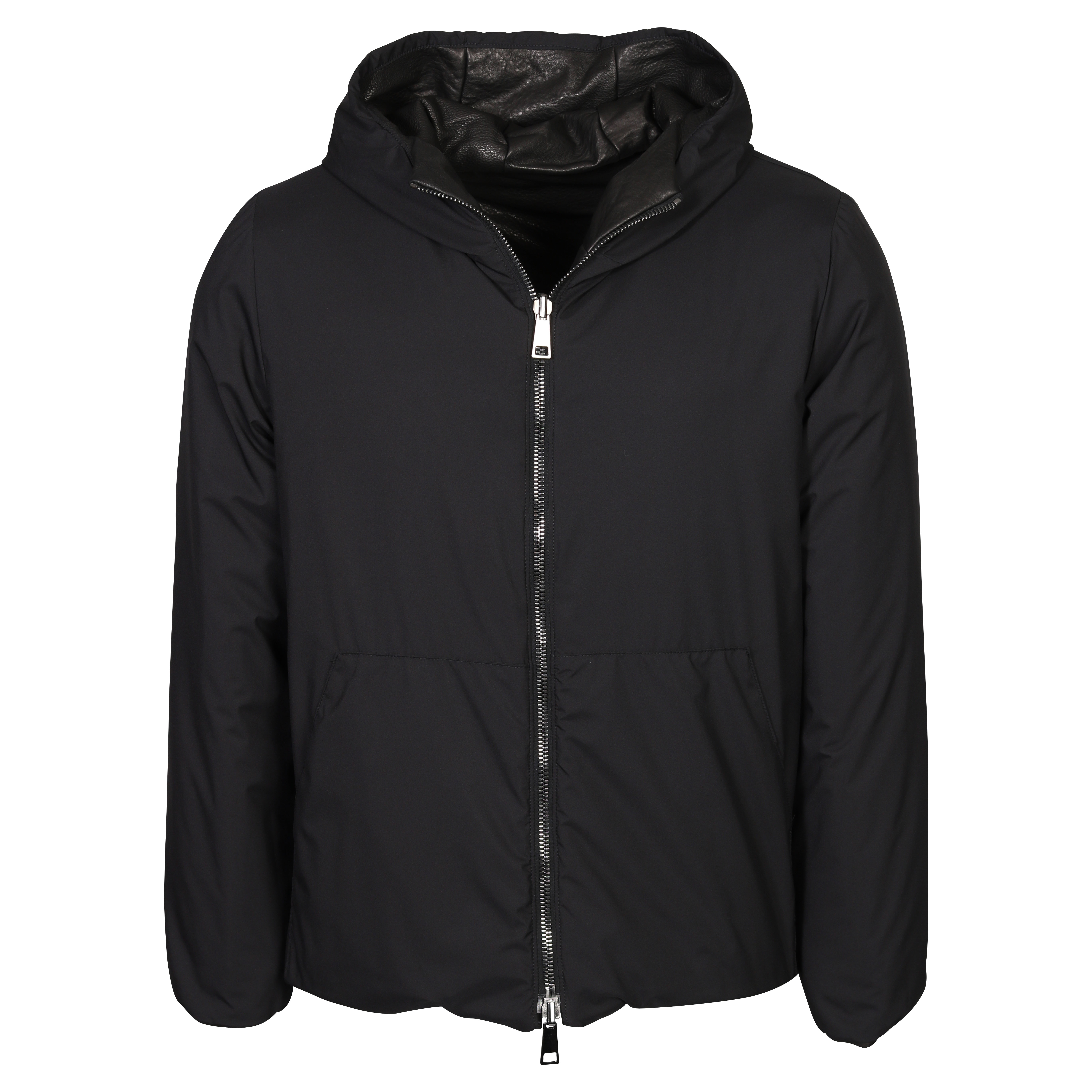 Giorgio Brato Padded Supersoft Reversible Leatherjacket