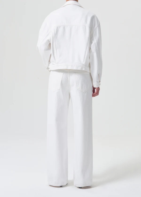 AGOLDE Low Slung Baggy in Milkshake W 26
