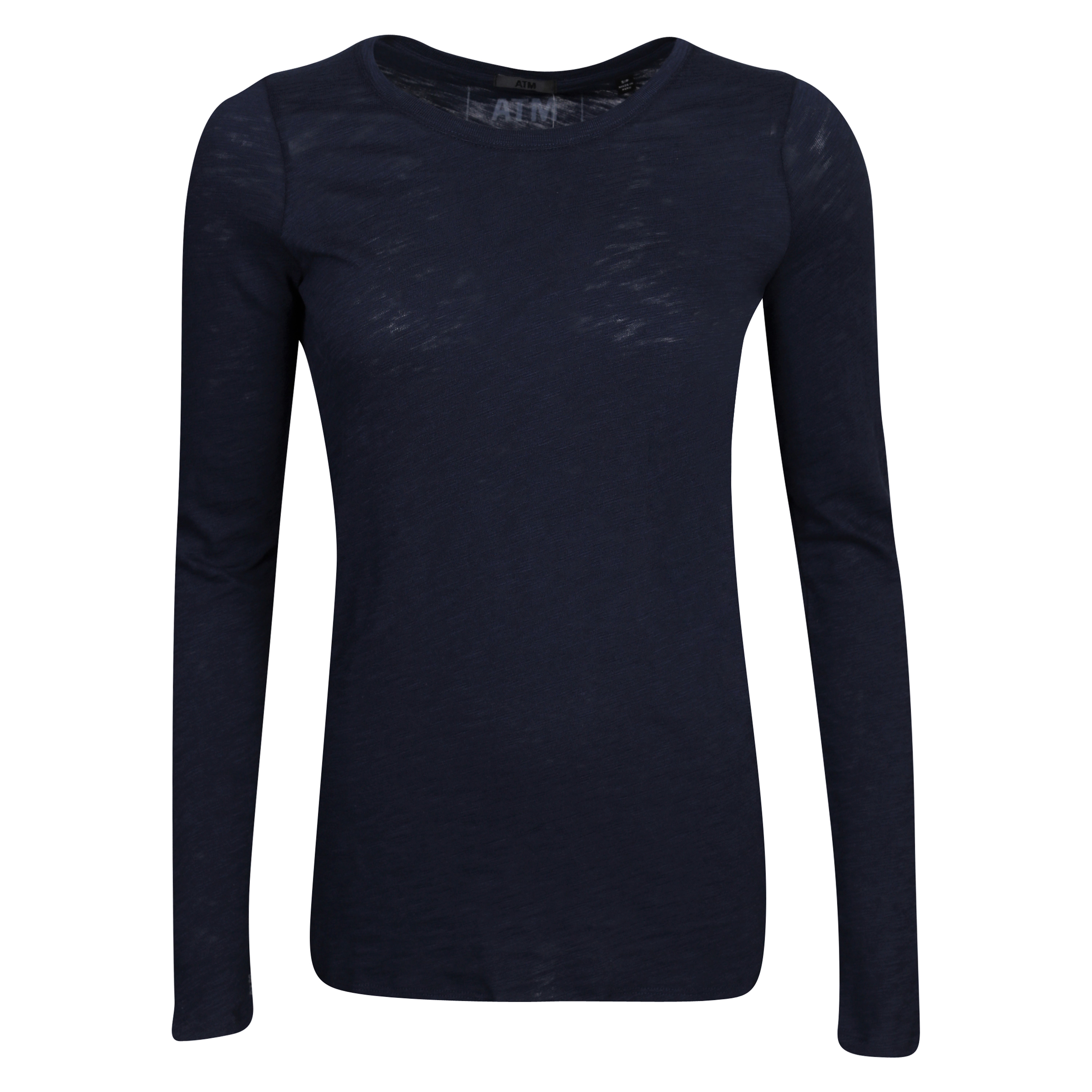 ATM Slubjersey Longsleeve in Midnight Blue
