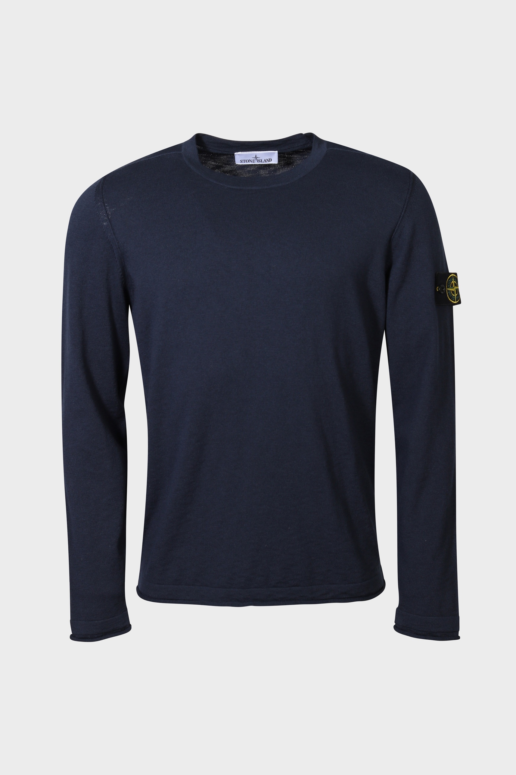 STONE ISLAND Summer Knit Pullover in Navy