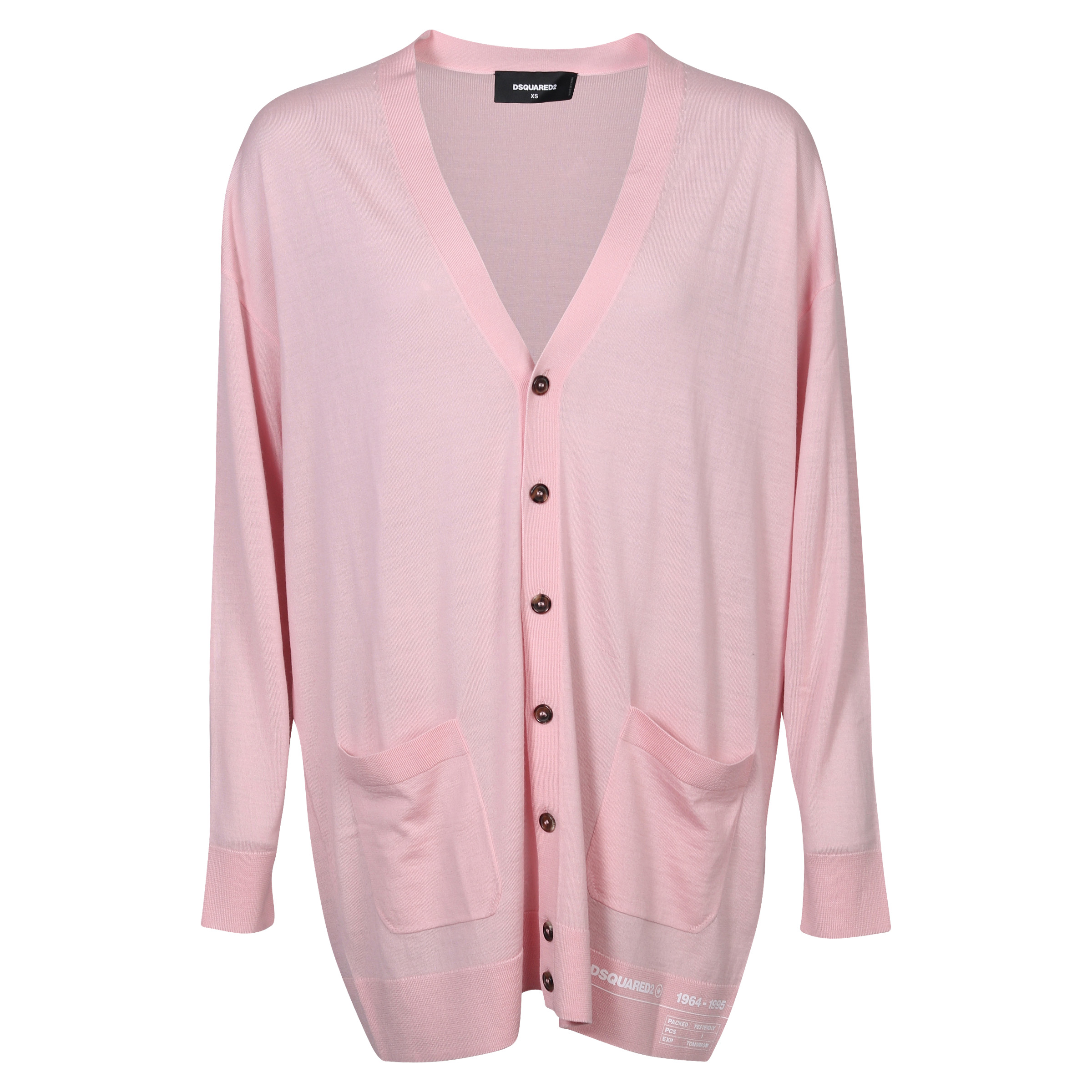 Dsquared Knit Cardigan Light Pink S