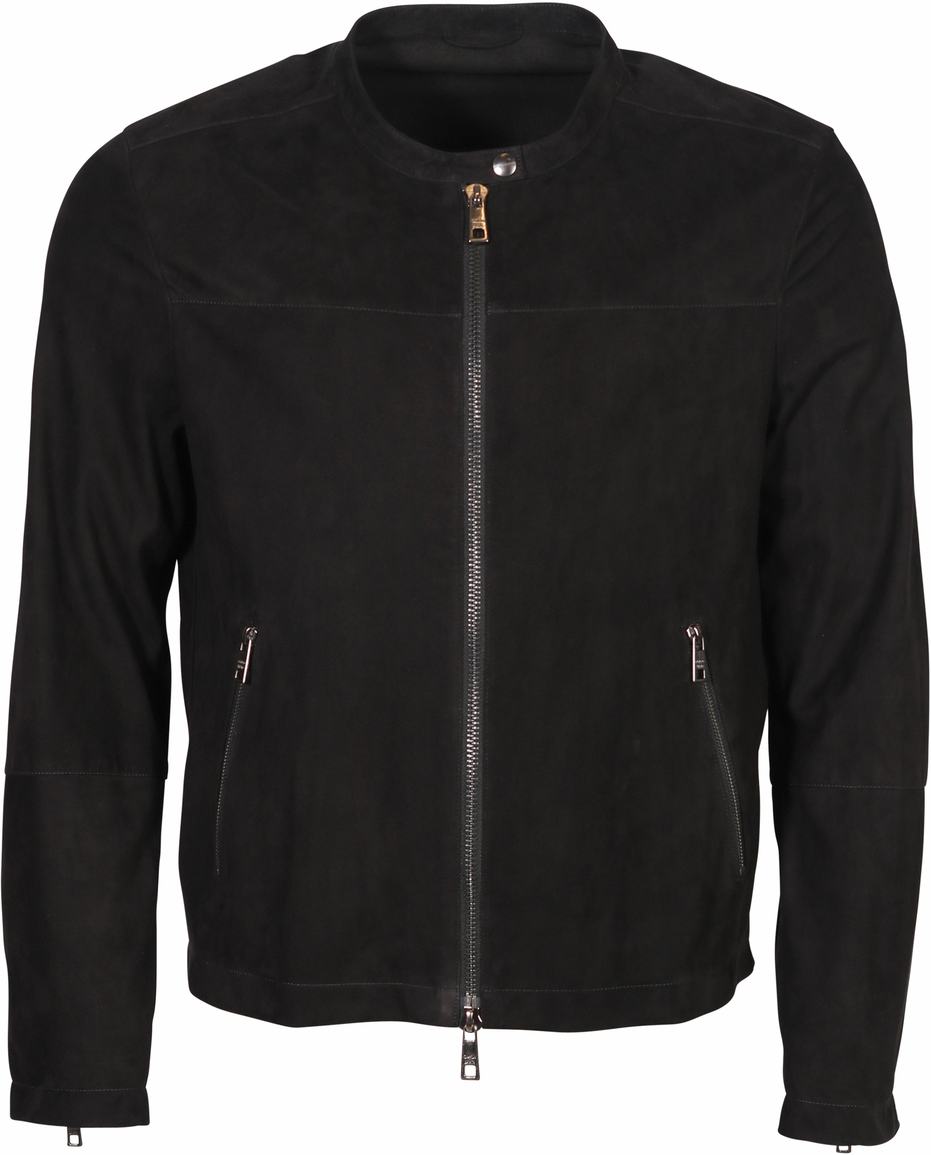 Giorgio Brato Goat Leather Jacket Black