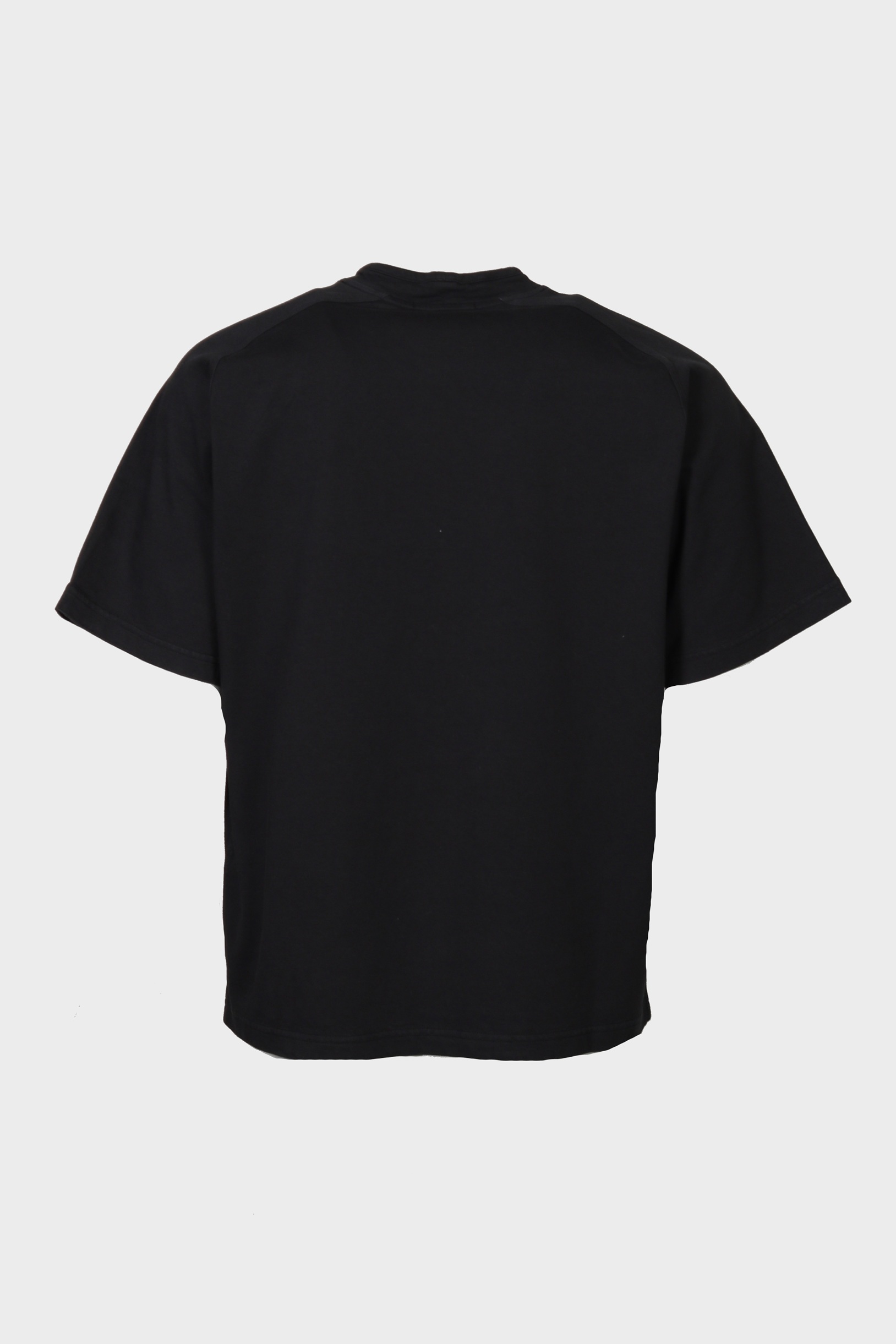 STONE ISLAND Heavy Cotton Oversize T-Shirt in Black
