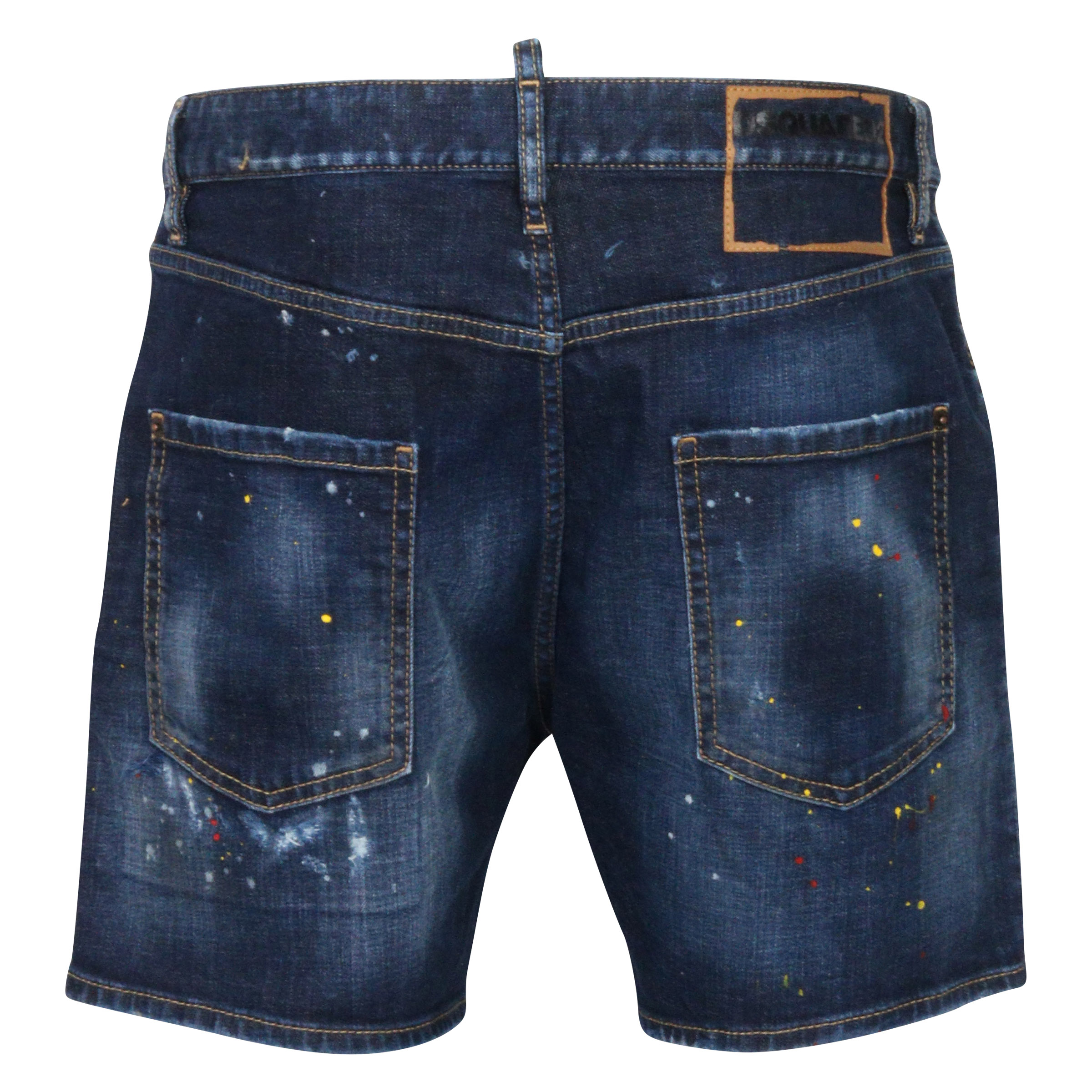 Dsquared Jeans Shorts Blue Washed 54