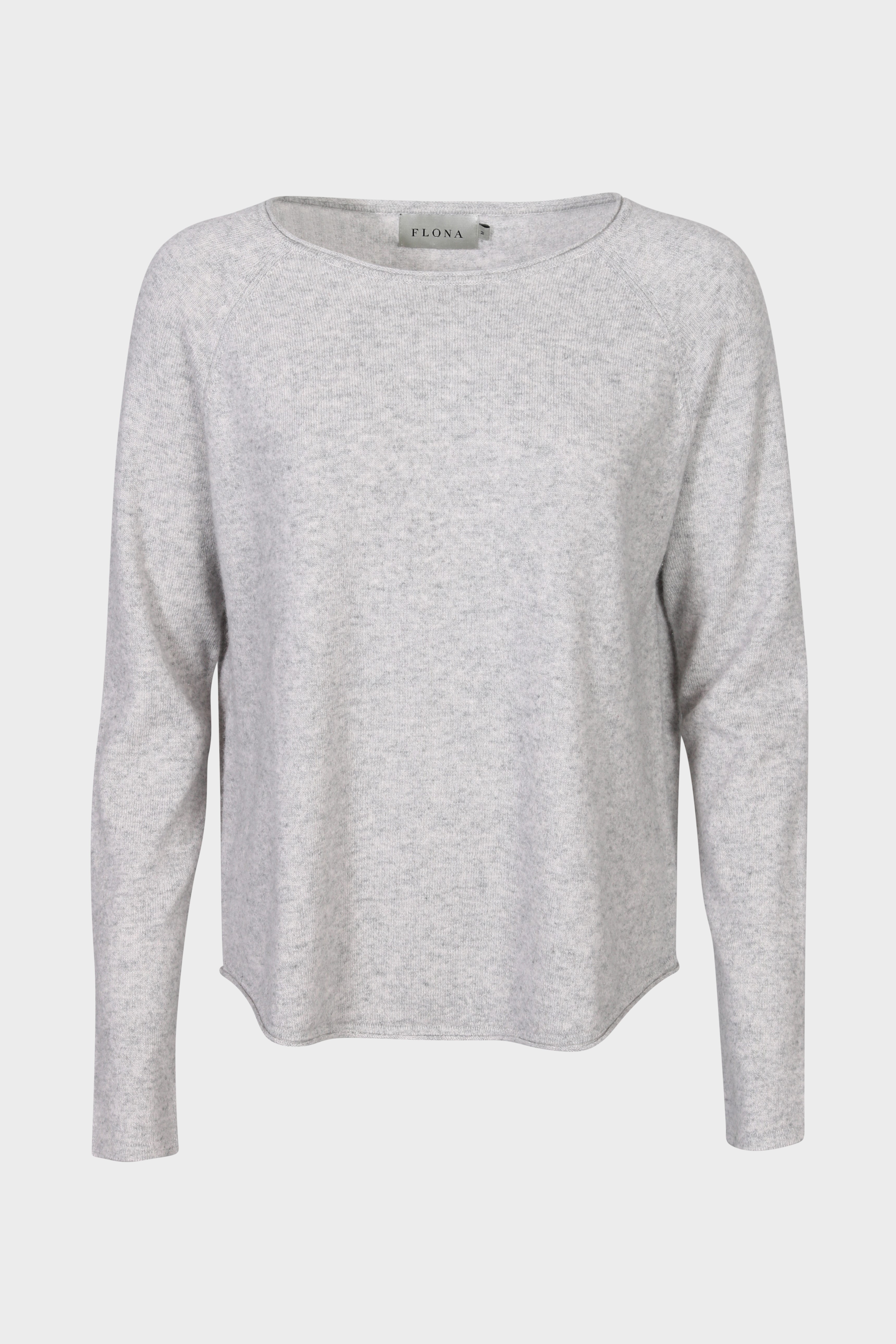 FLONA Cashmere Sweater in Greige XS