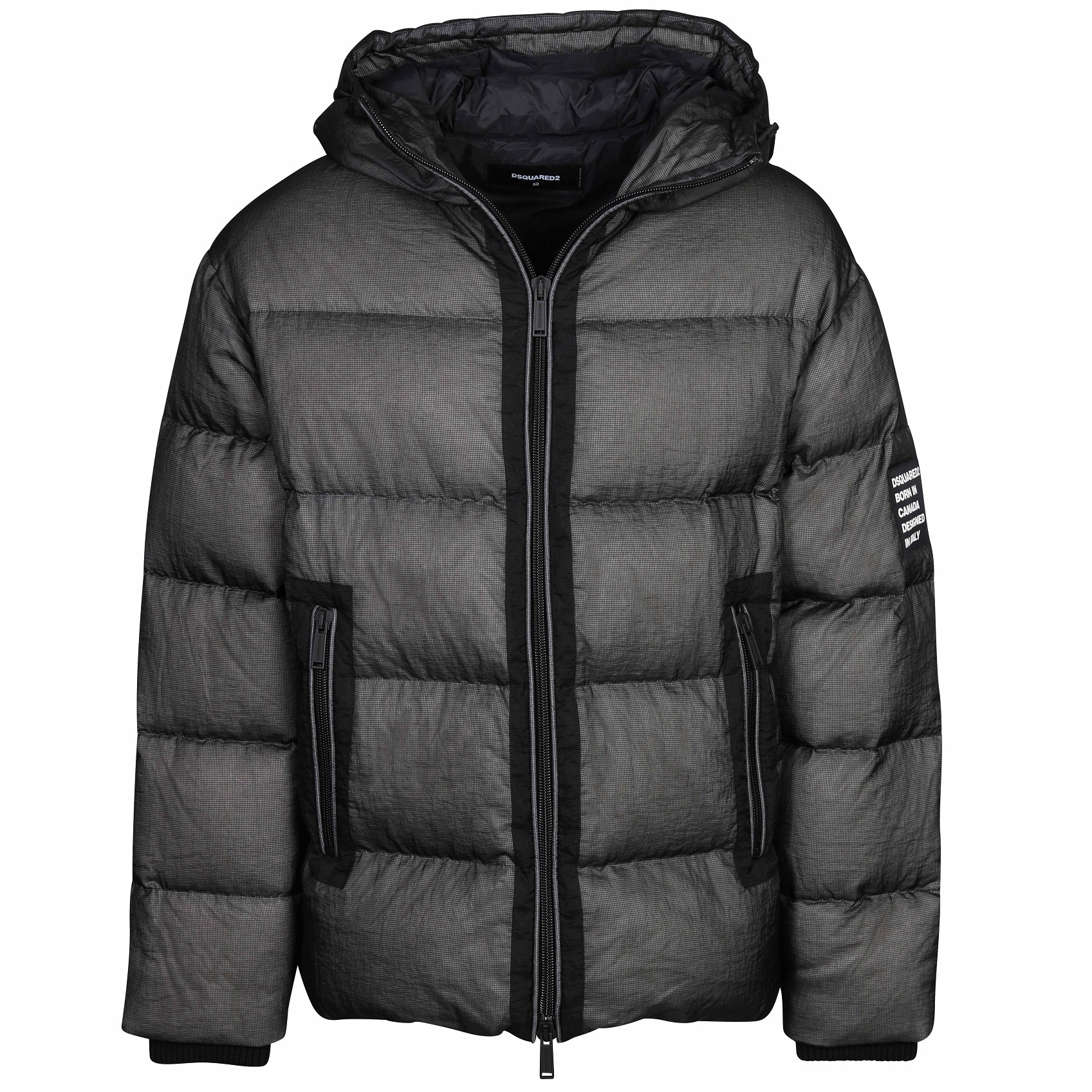 DSQUARED2 Balaclava Puffer Jacket in Back