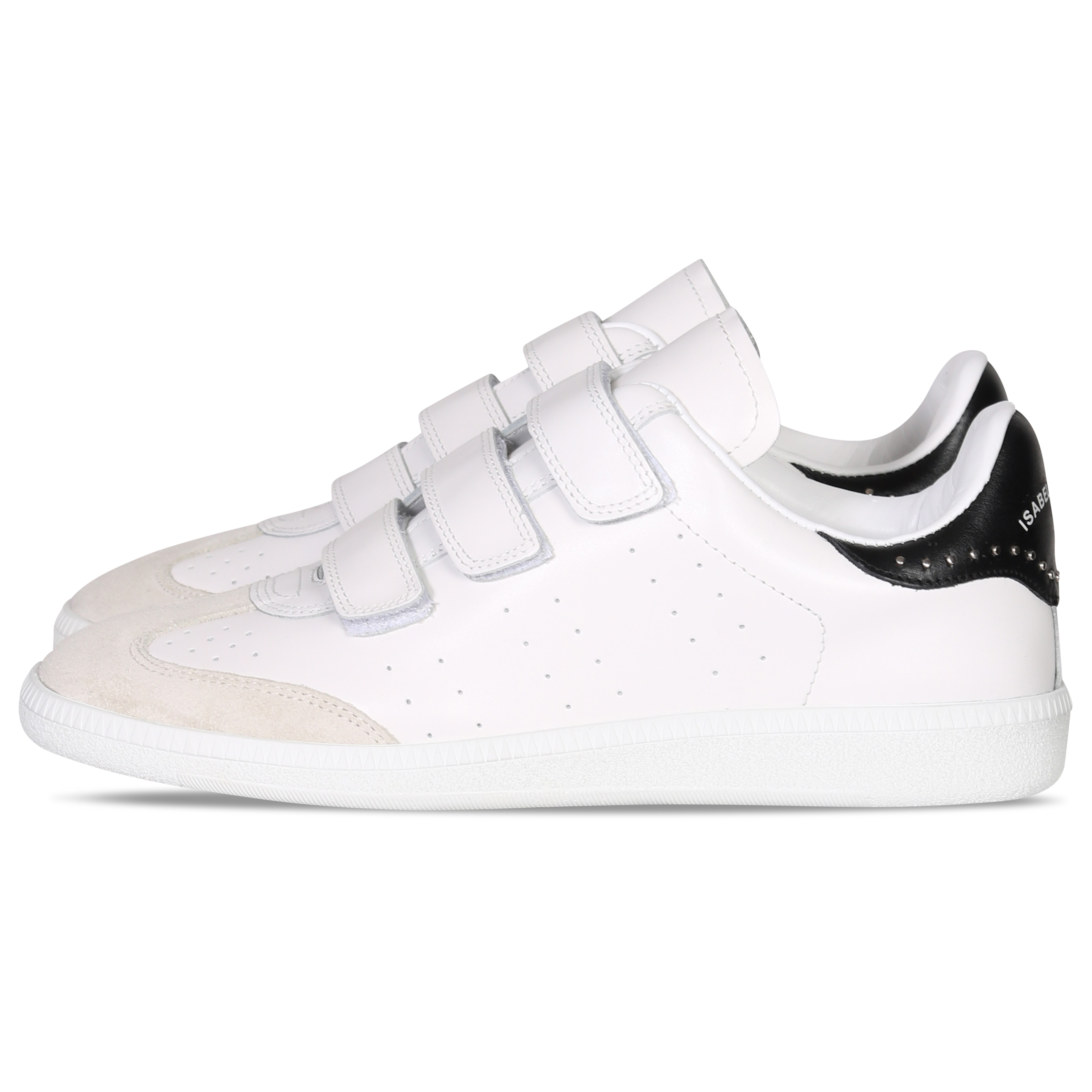 Isabel Marant Beth Sneakers in White/Black