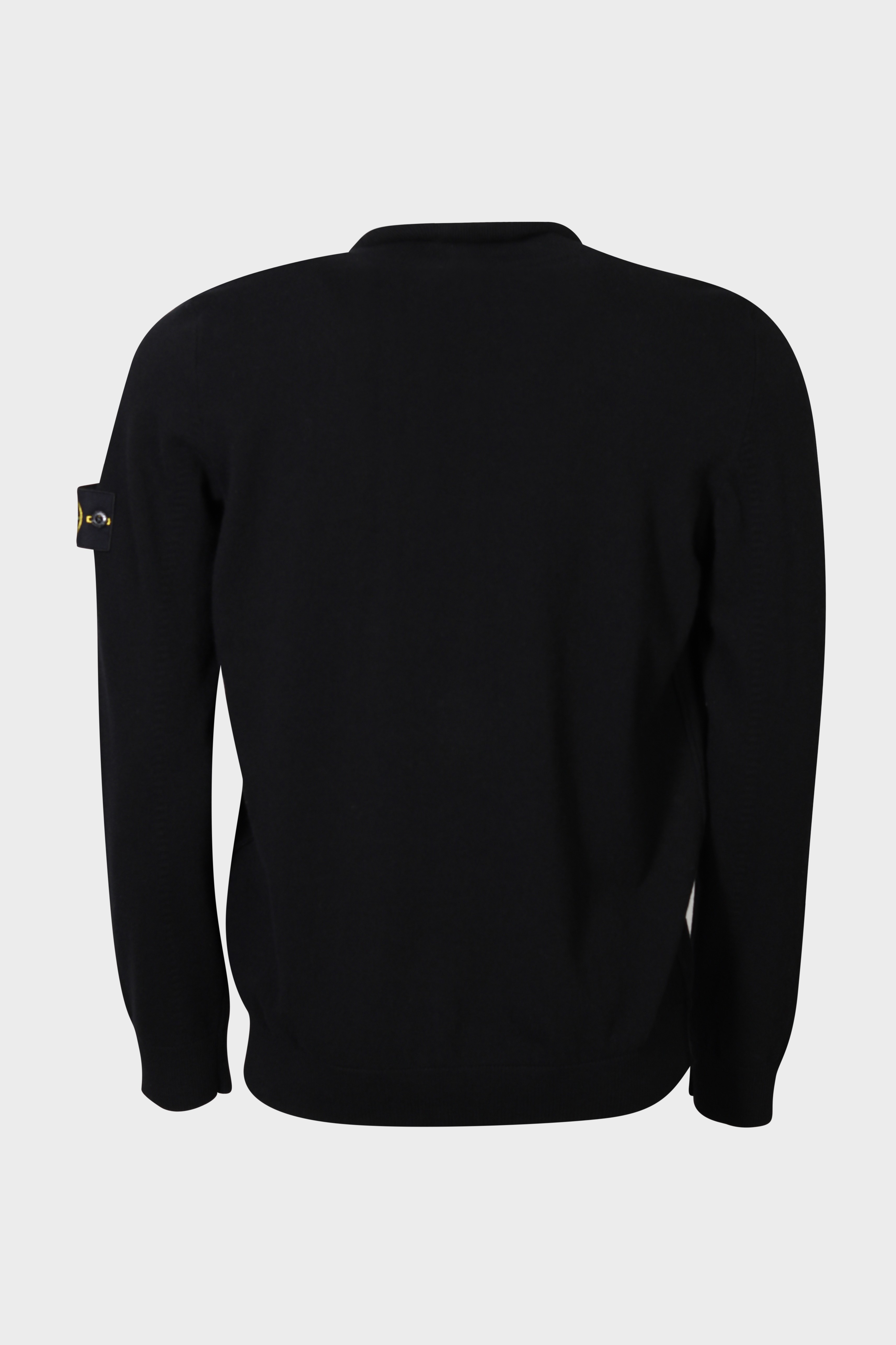 STONE ISLAND Light Knit Jacket in Black
