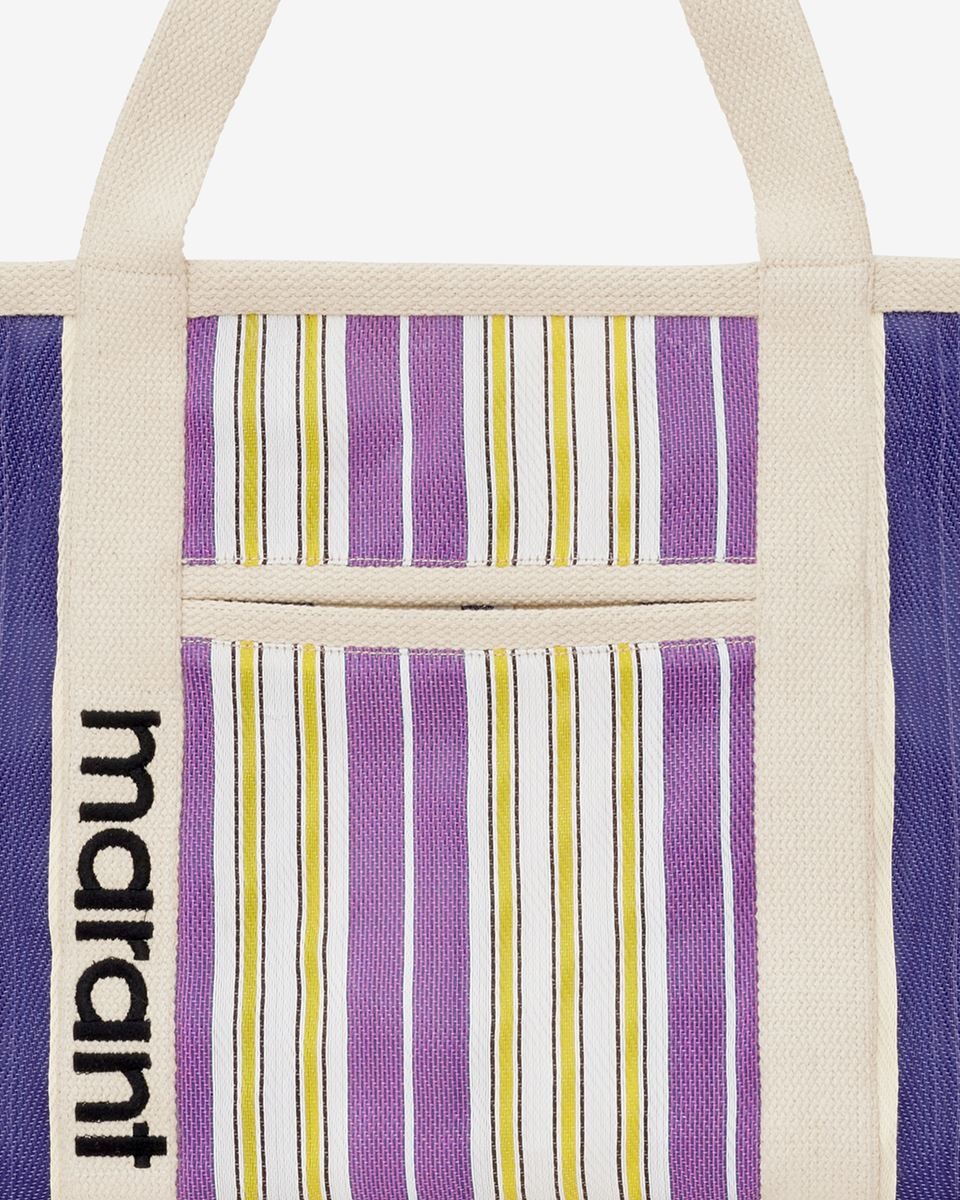 Isabel Marant Étoile Darwen Shoulder Bag in Multicolor Purple