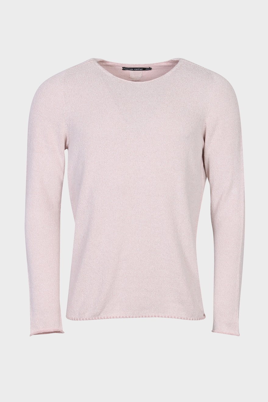 HANNES ROETHER Knit Sweater in Light Pink S