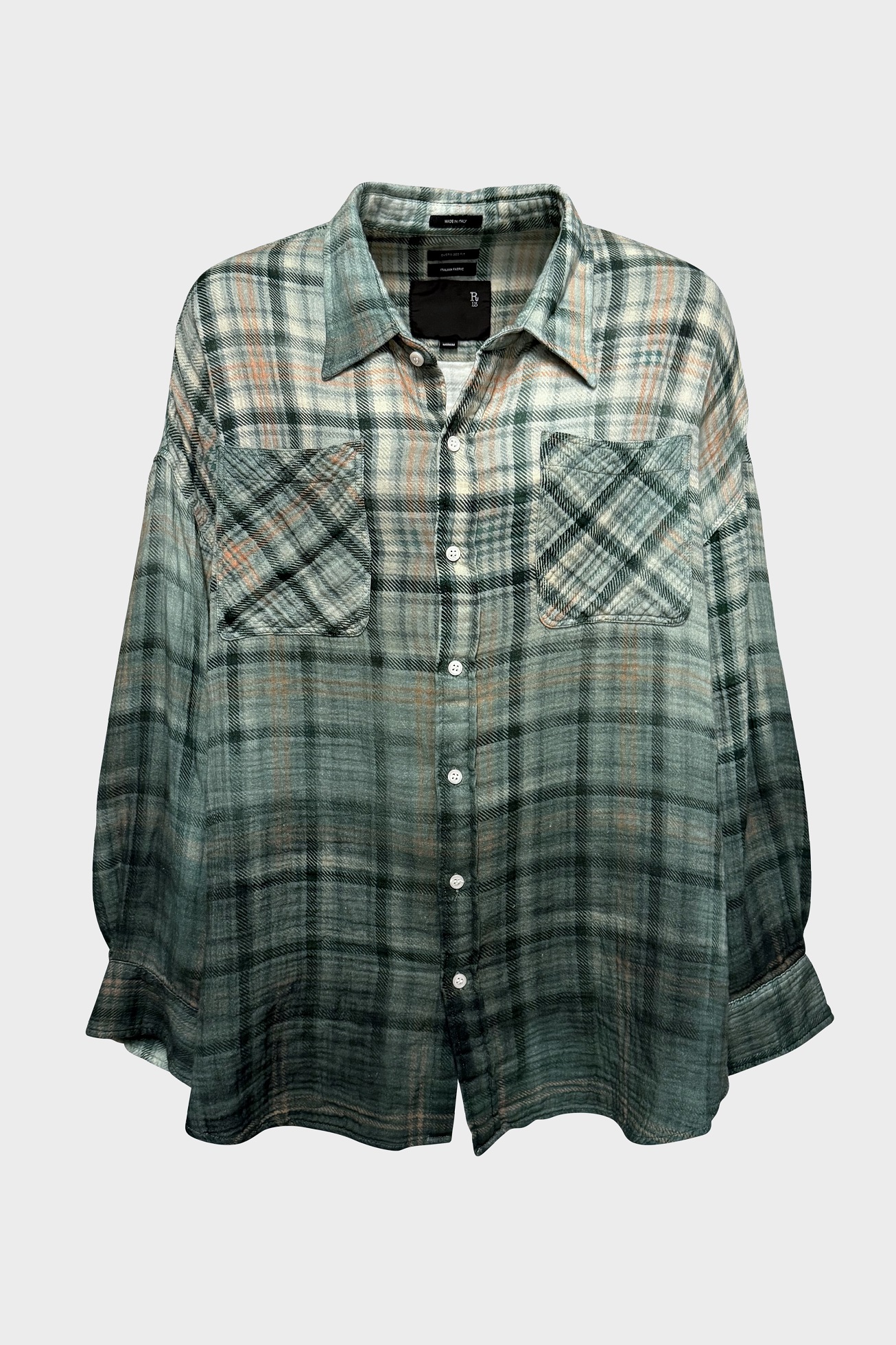 R13 Drop Neck Workshirt