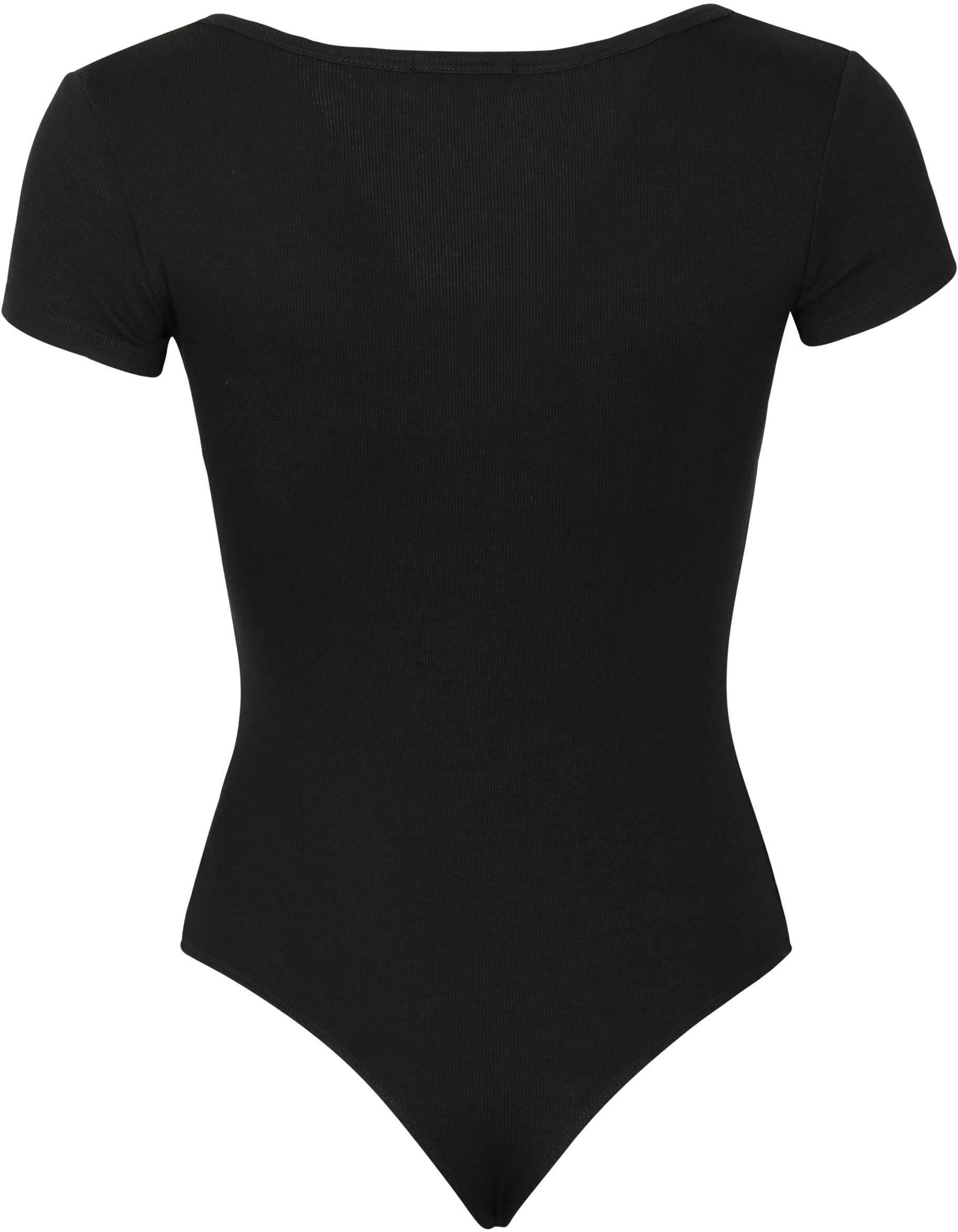 Agolde Rib Shortsleeve Body Black L
