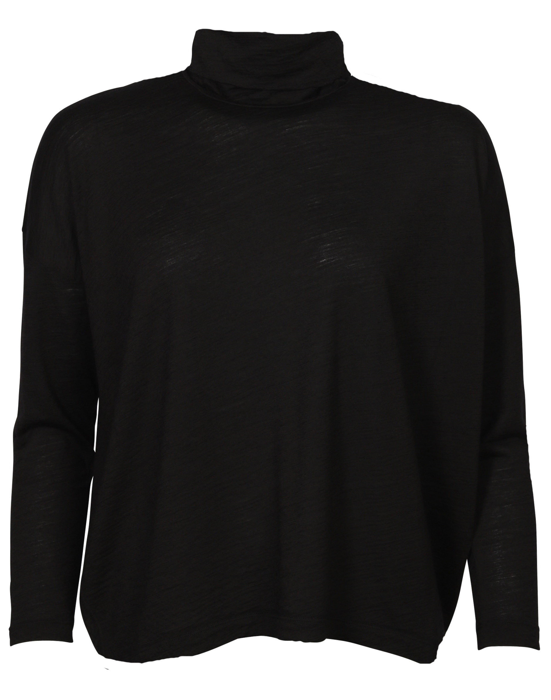 Transit Par Such Turtle Neck Wool Pullover Black