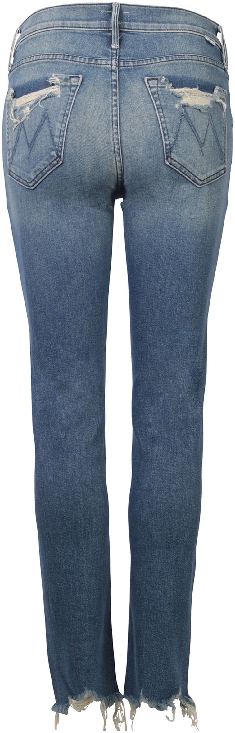 Mother Jeans The Rascal Ankle blau