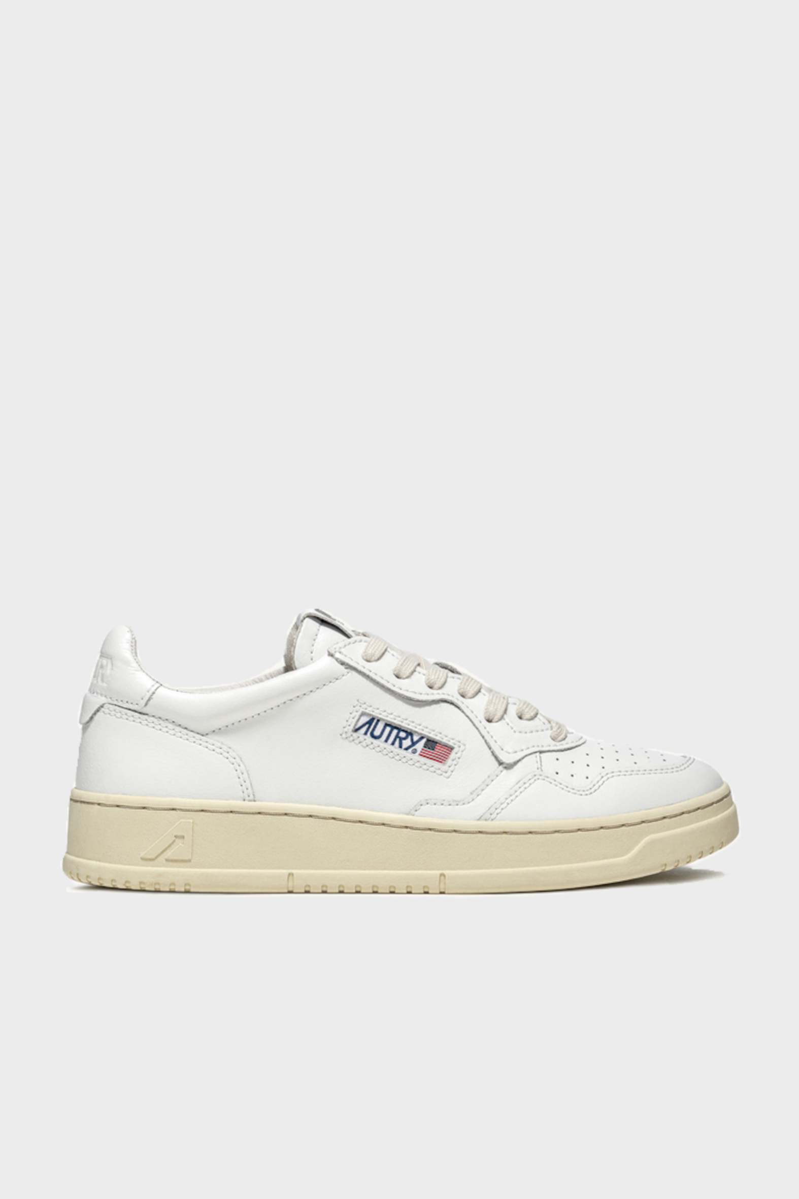 AUTRY ACTION SHOES Medalist Low Sneaker White/White