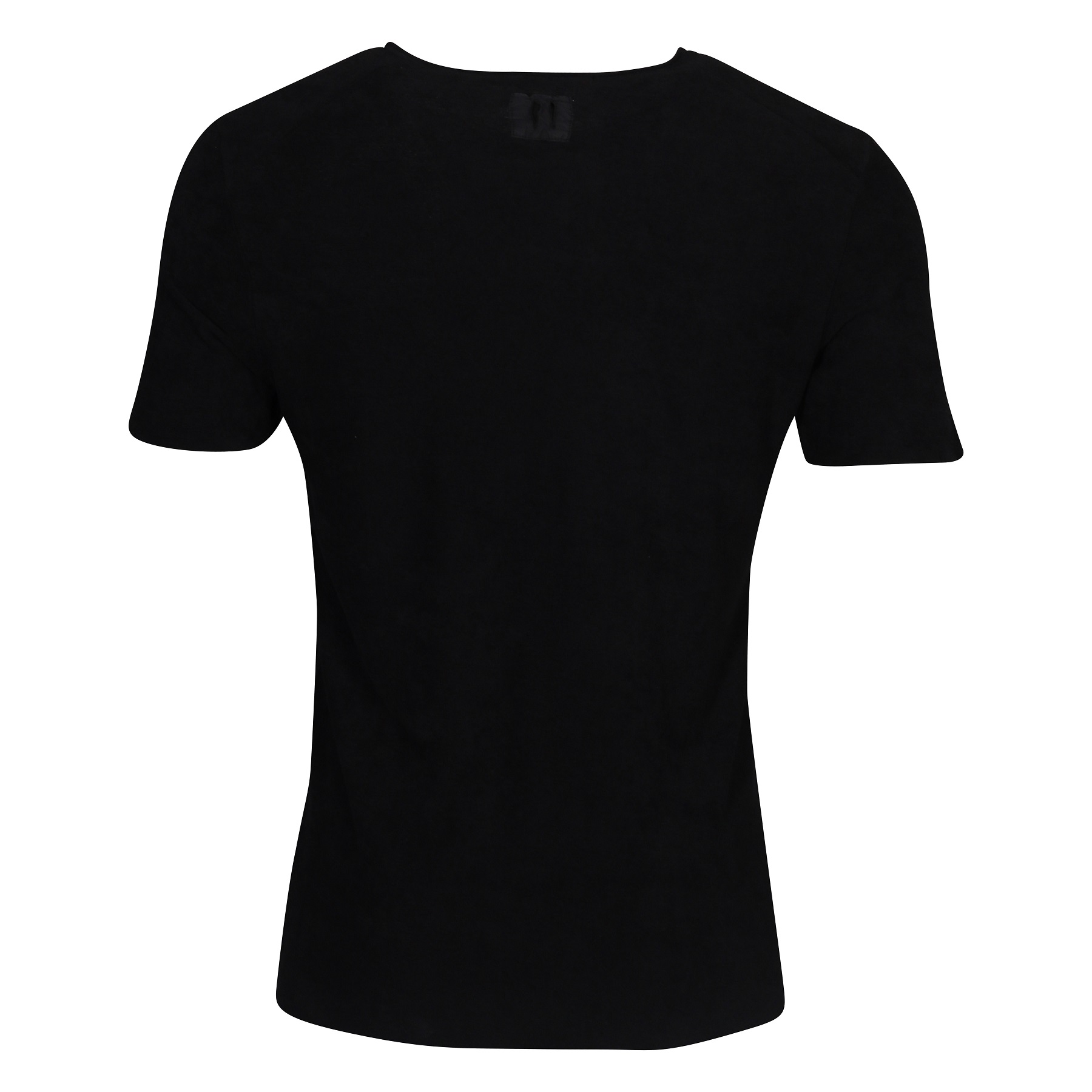 HANNES ROETHER Terry T-Shirt in Black XL