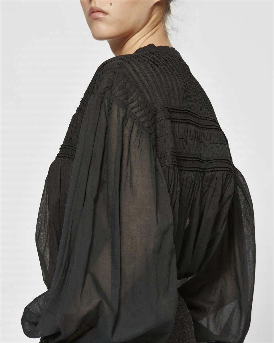 ISABEL MARANT ÉTOILE Plalia Top in Black FR40 / DE38