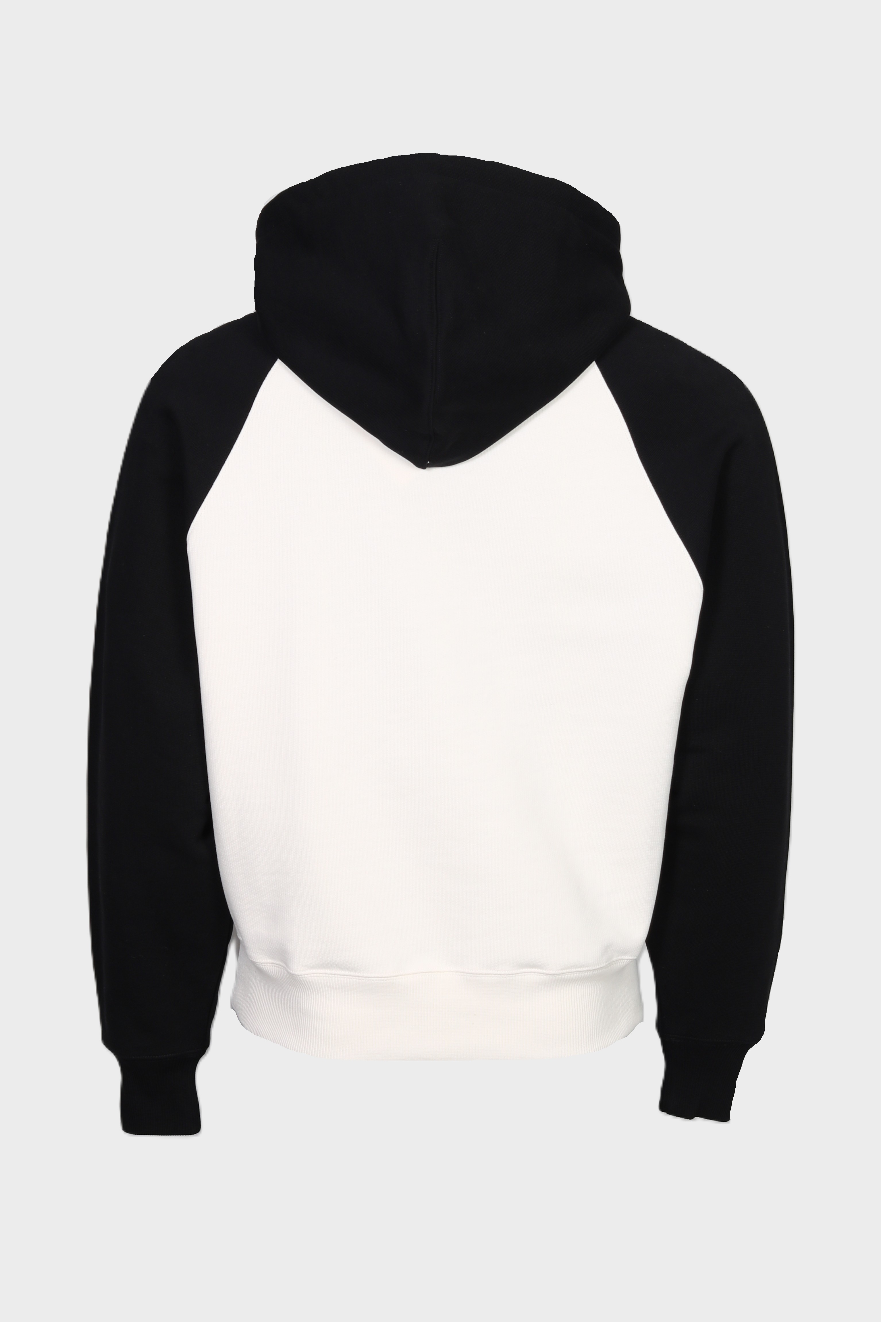 AMI PARIS de Coeur Boxy Fit Hoodie in White Cream/Black