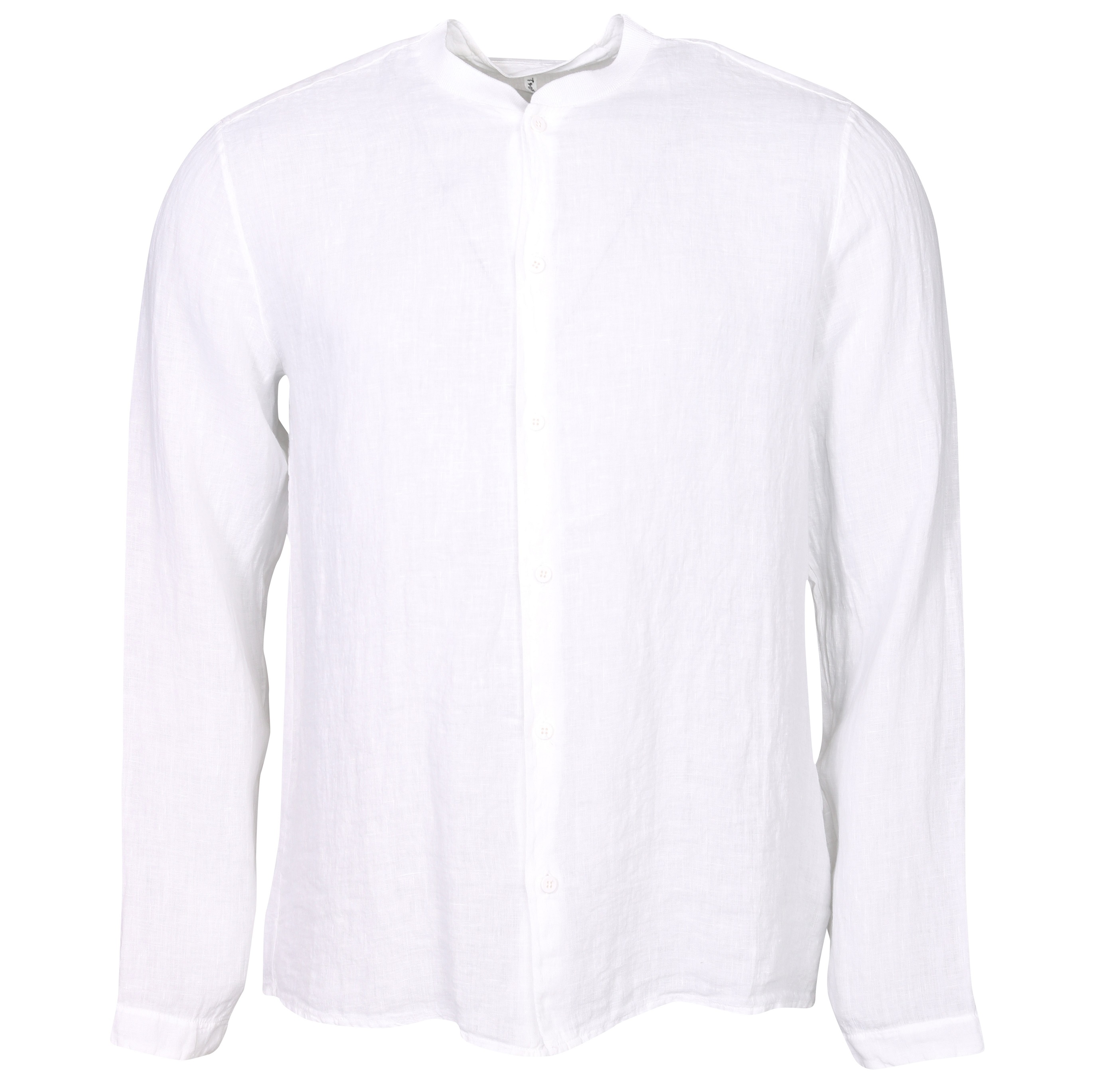 Transit Uomo Cotton Shirt in White XL