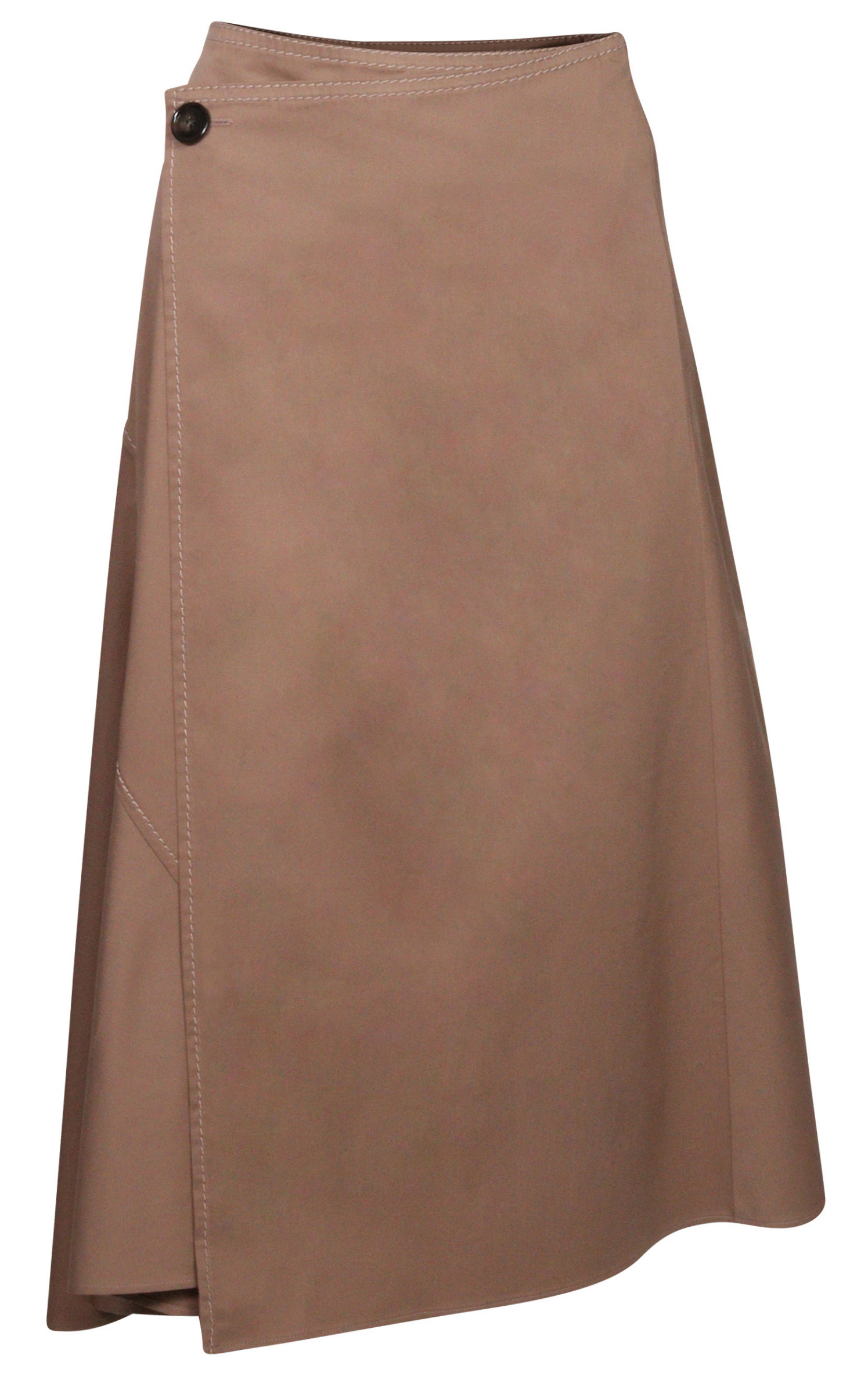 Acne Studios Cotton Skirt Ine Light Brown