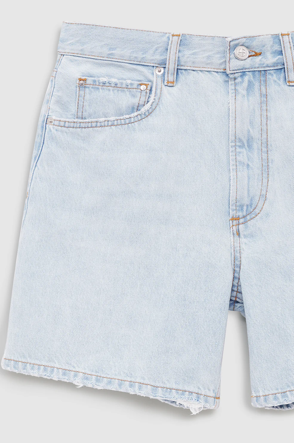 ANINE BING Jeans Shorts Delaney in Lucid Blue