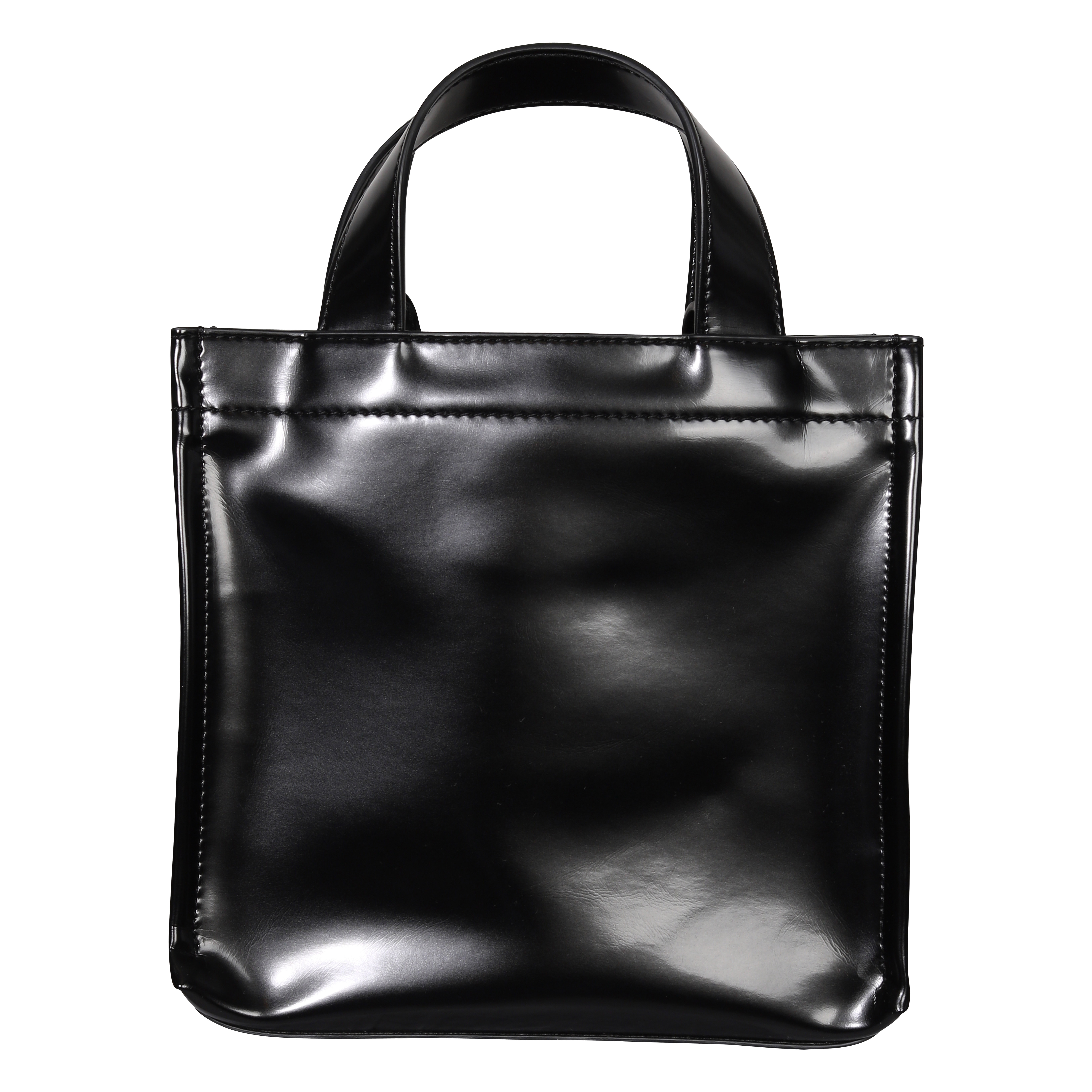 Acne Studios Mini Logo Tote in Black