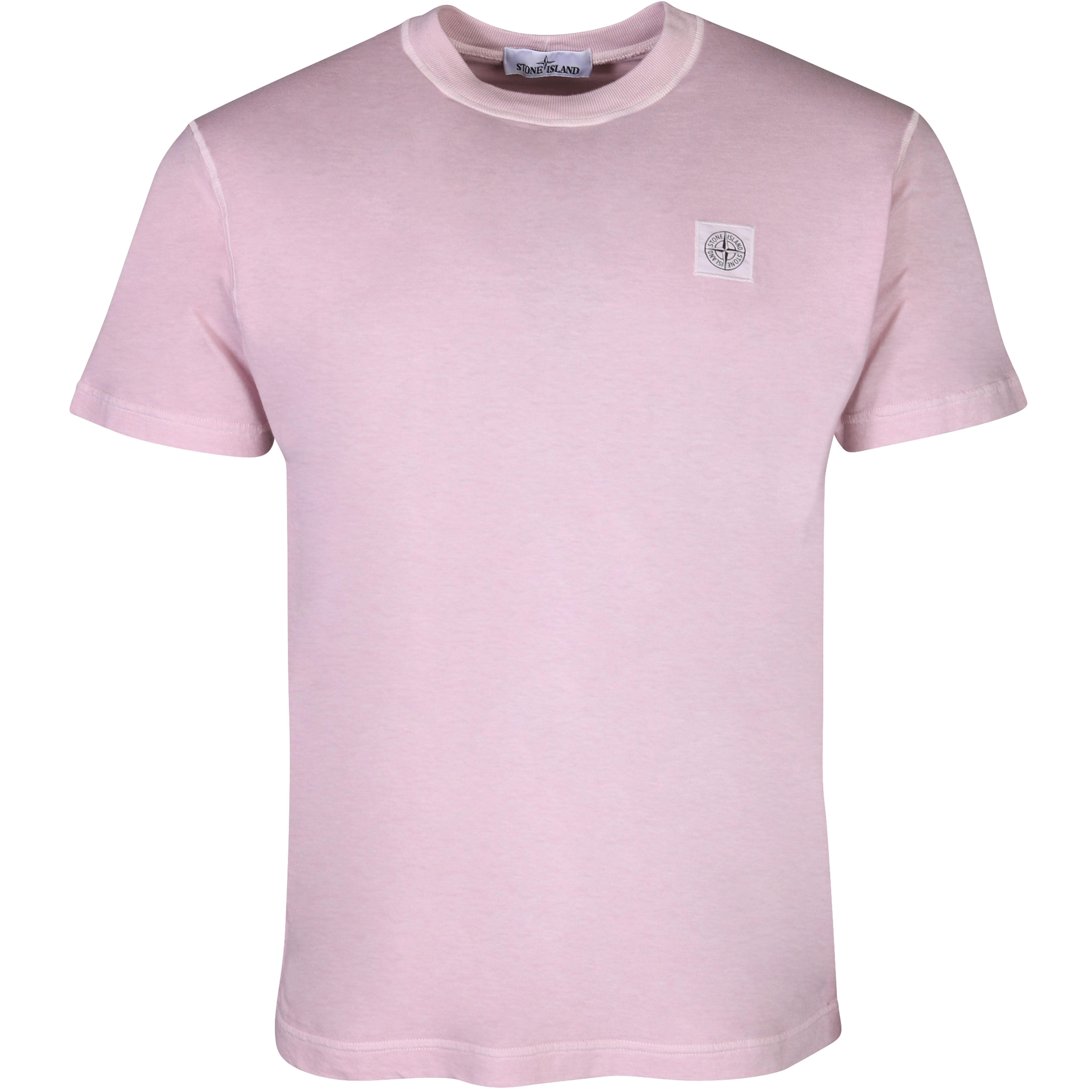 Stone Island T-Shirt in Light Pink 2XL