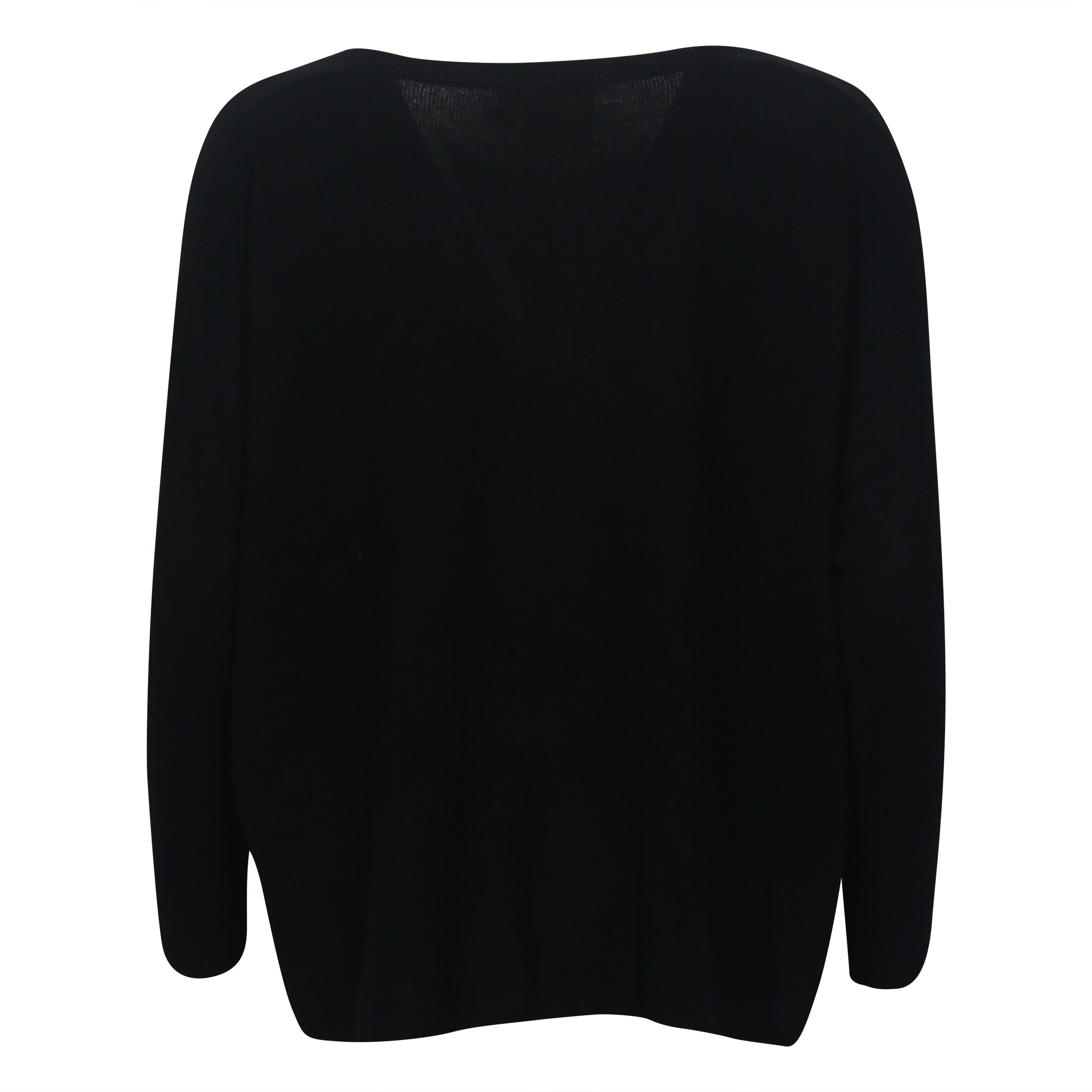 Absolut Cashmere Poncho Sweater Camille in Black S