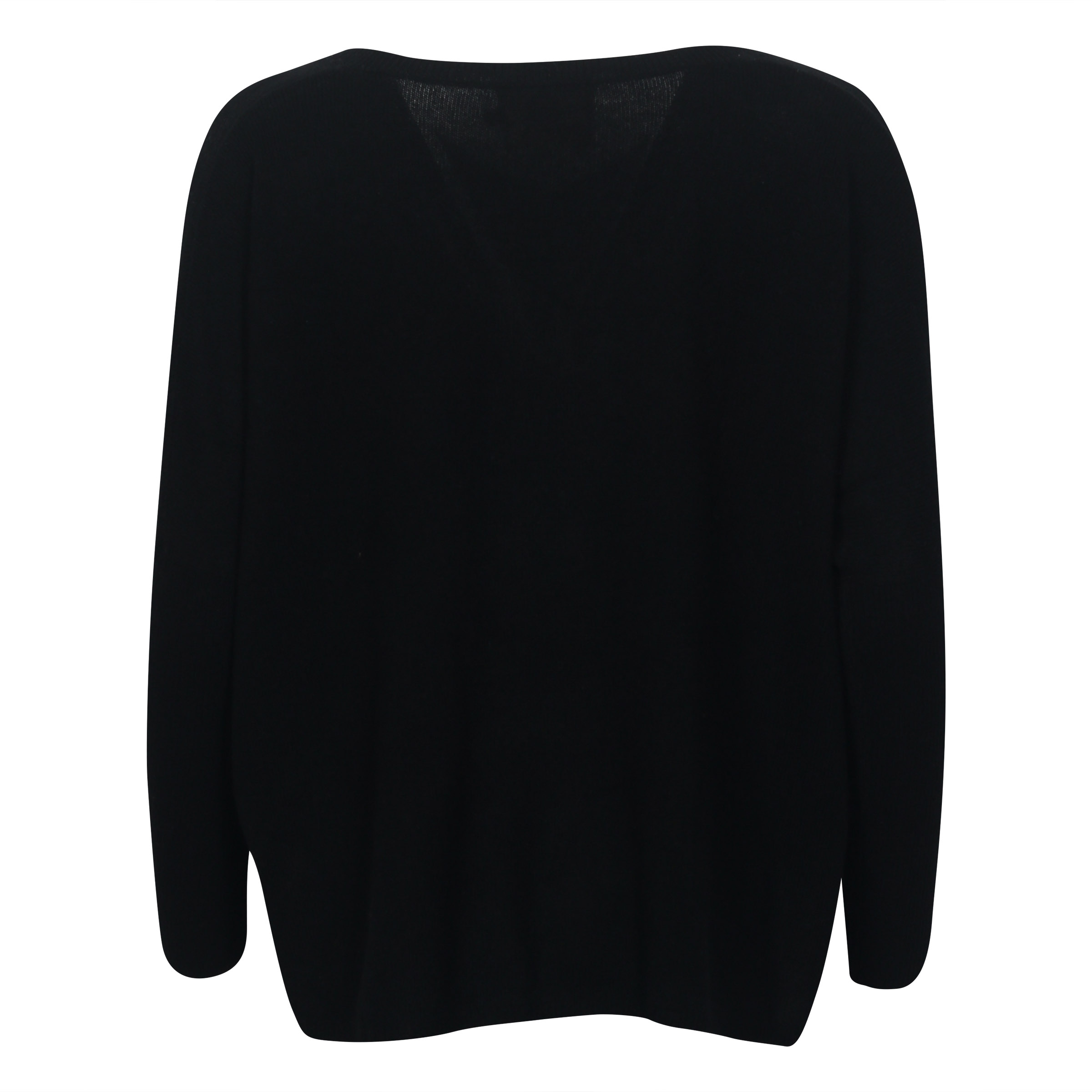 Absolut Cashmere Poncho Sweater Camille in Black M