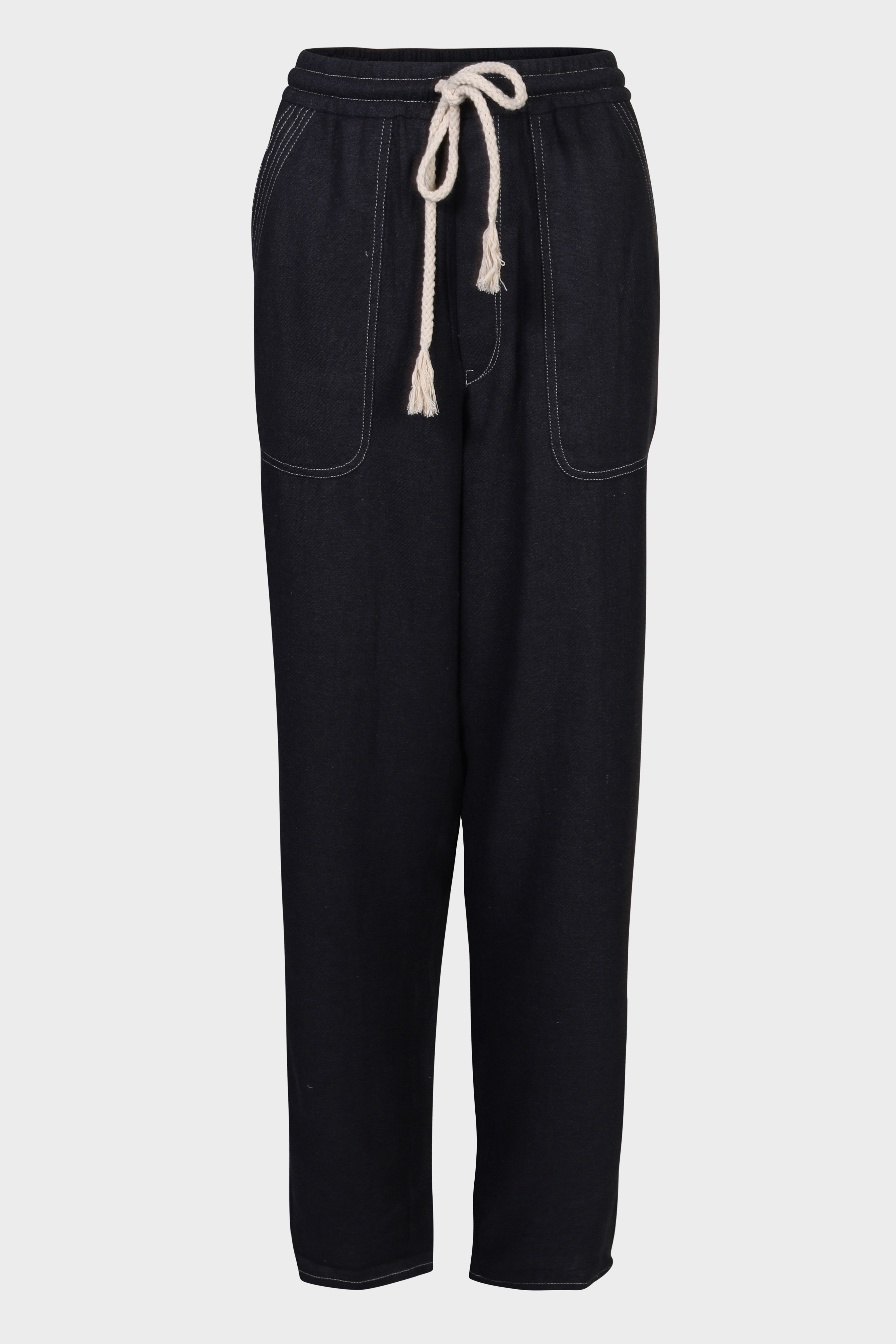 ISABEL MARANT ÉTOILE Viamao Pants in Faded Black FR40 / DE38