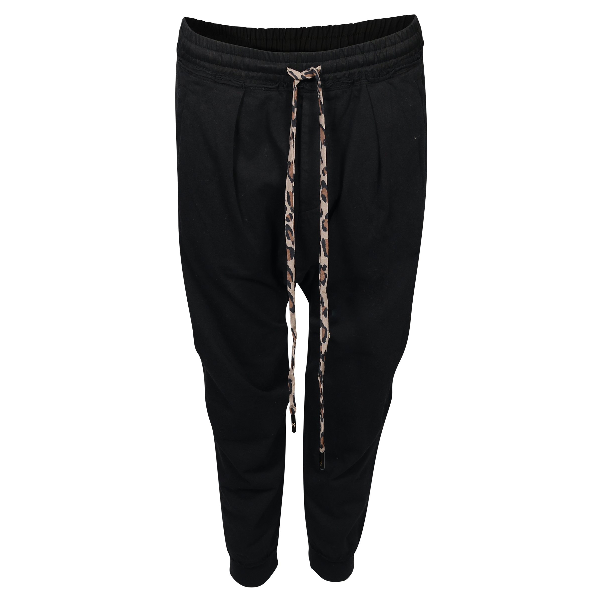 R13 Harem Sweatpant Acid Black