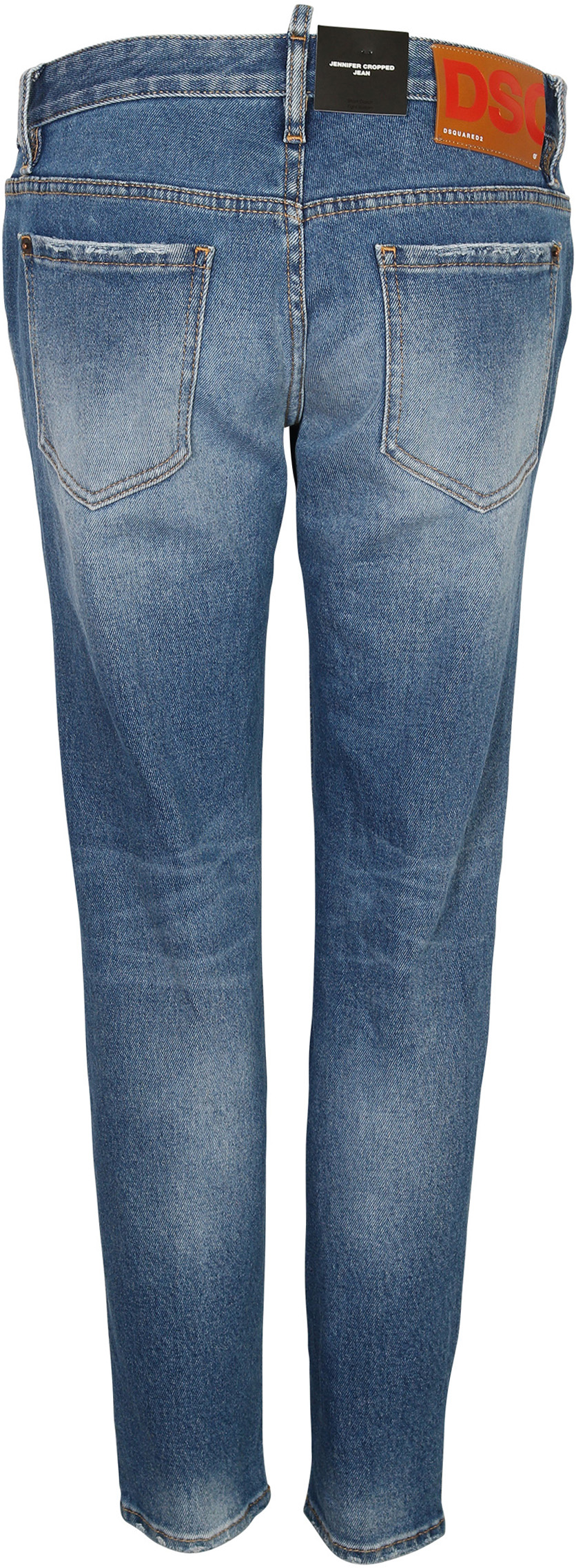Dsquared Jeans Jennifer Cropped Washed Blue