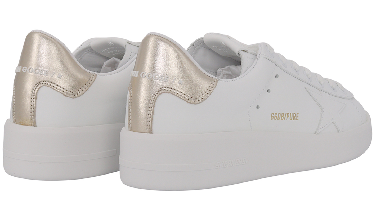 Golden Goose Pure Star White/Mirror Heel