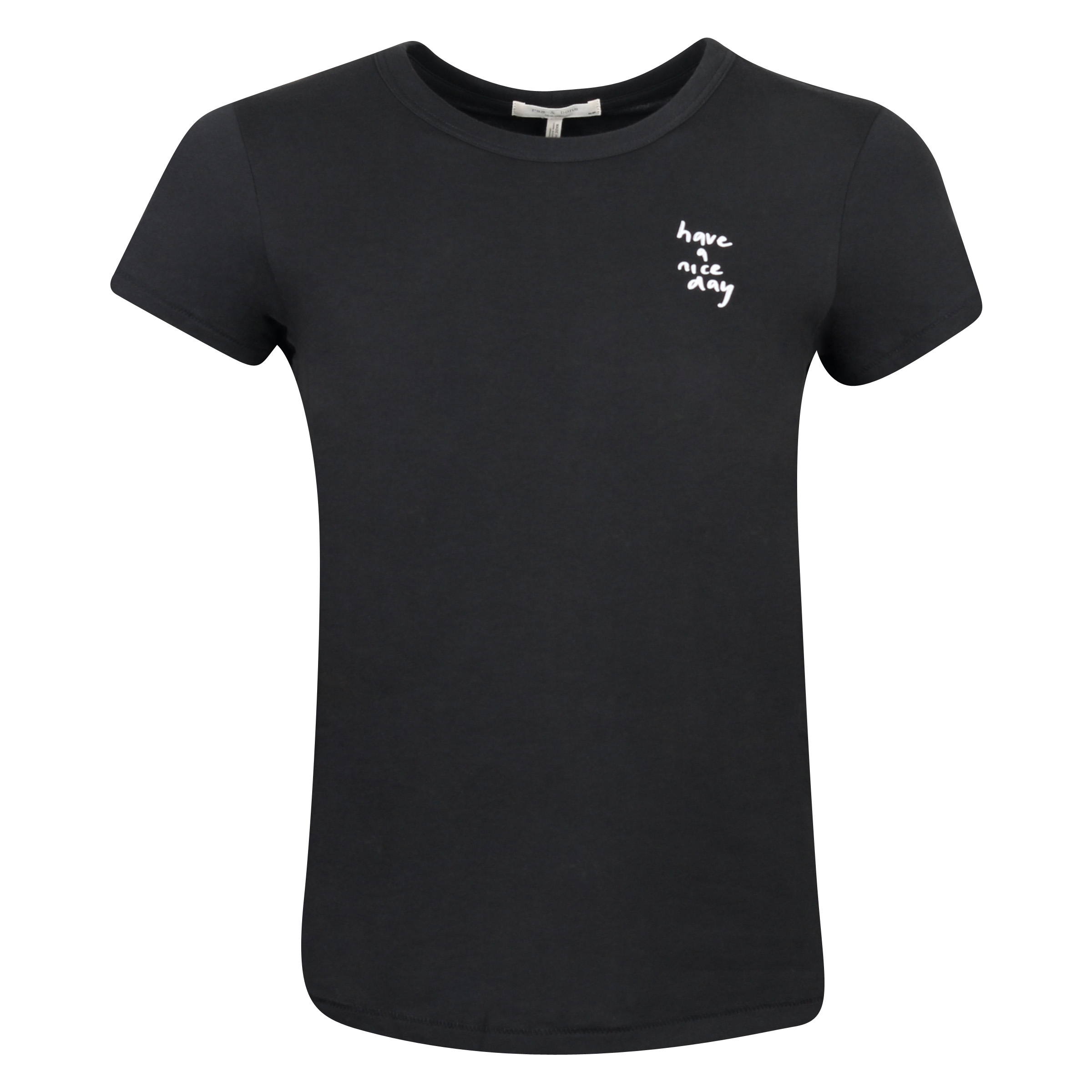 Rag & Bone Have A Nice Day Tee Black