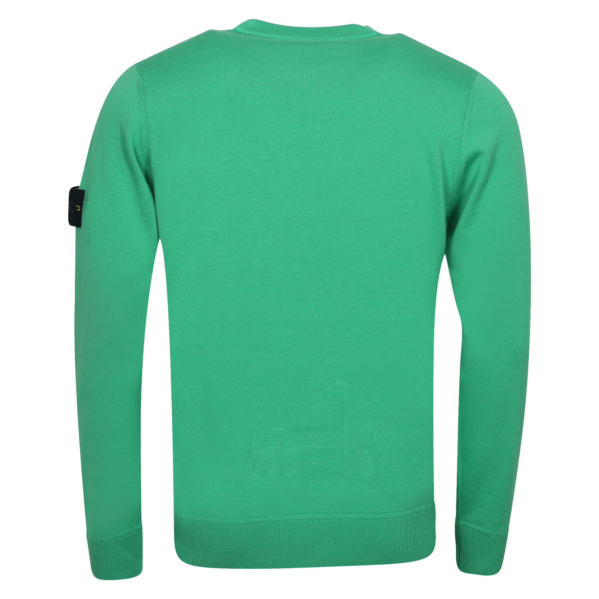 Stone Island Crew Neck Knit Sweater in Green XL