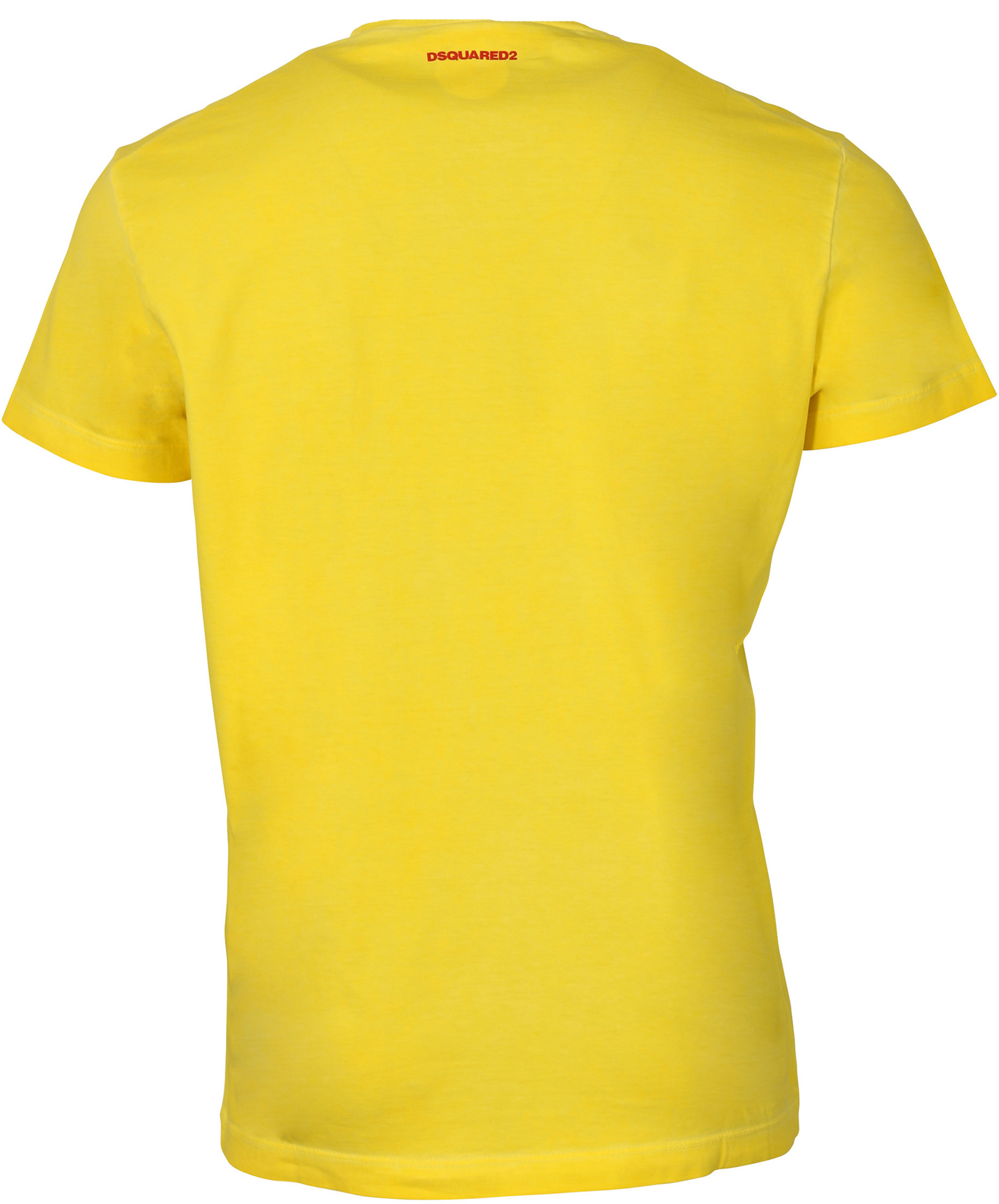 Dsquared T-Shirt Yellow Printed