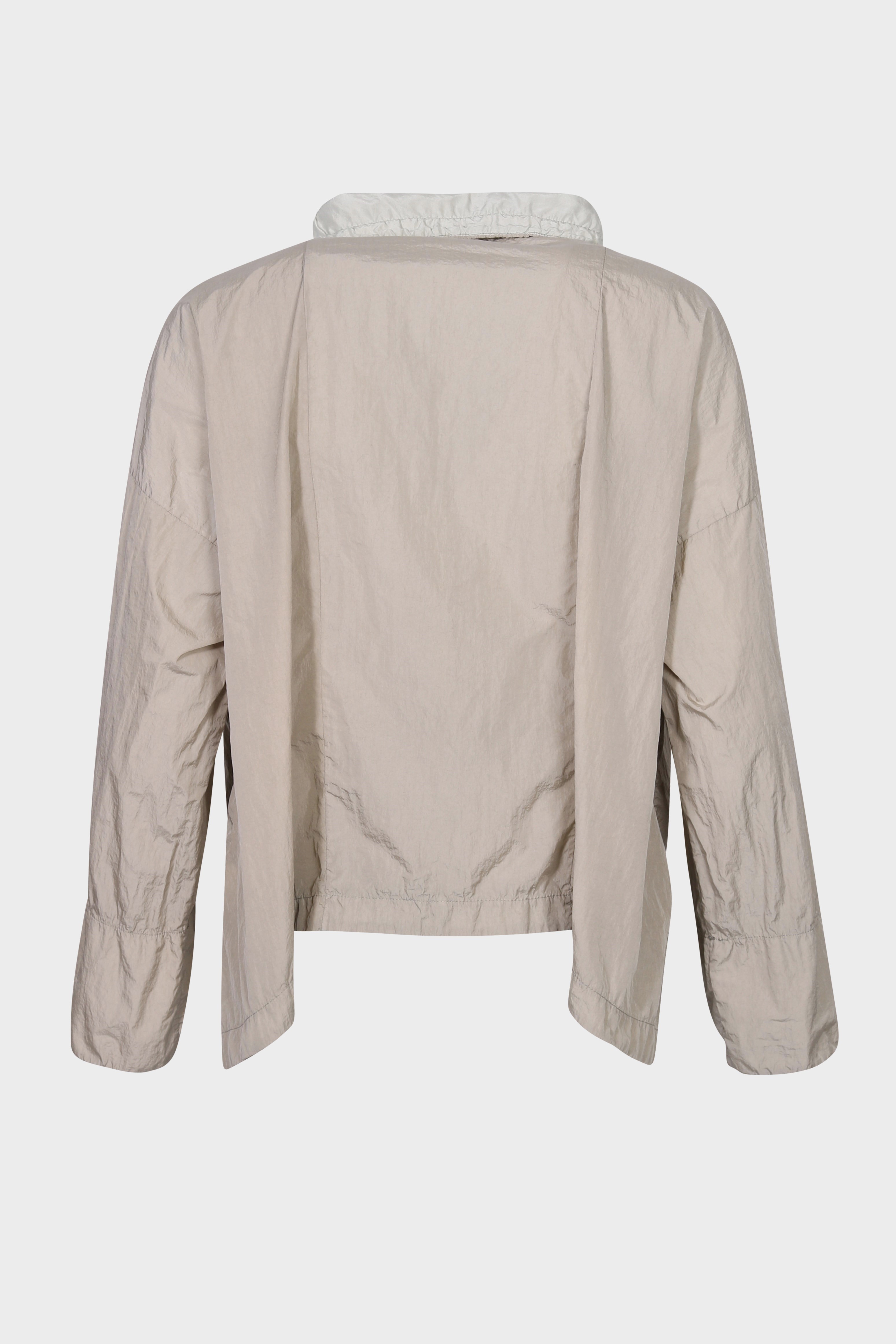 TRANSIT PAR SUCH Light Jacket in Pearl Grey XS