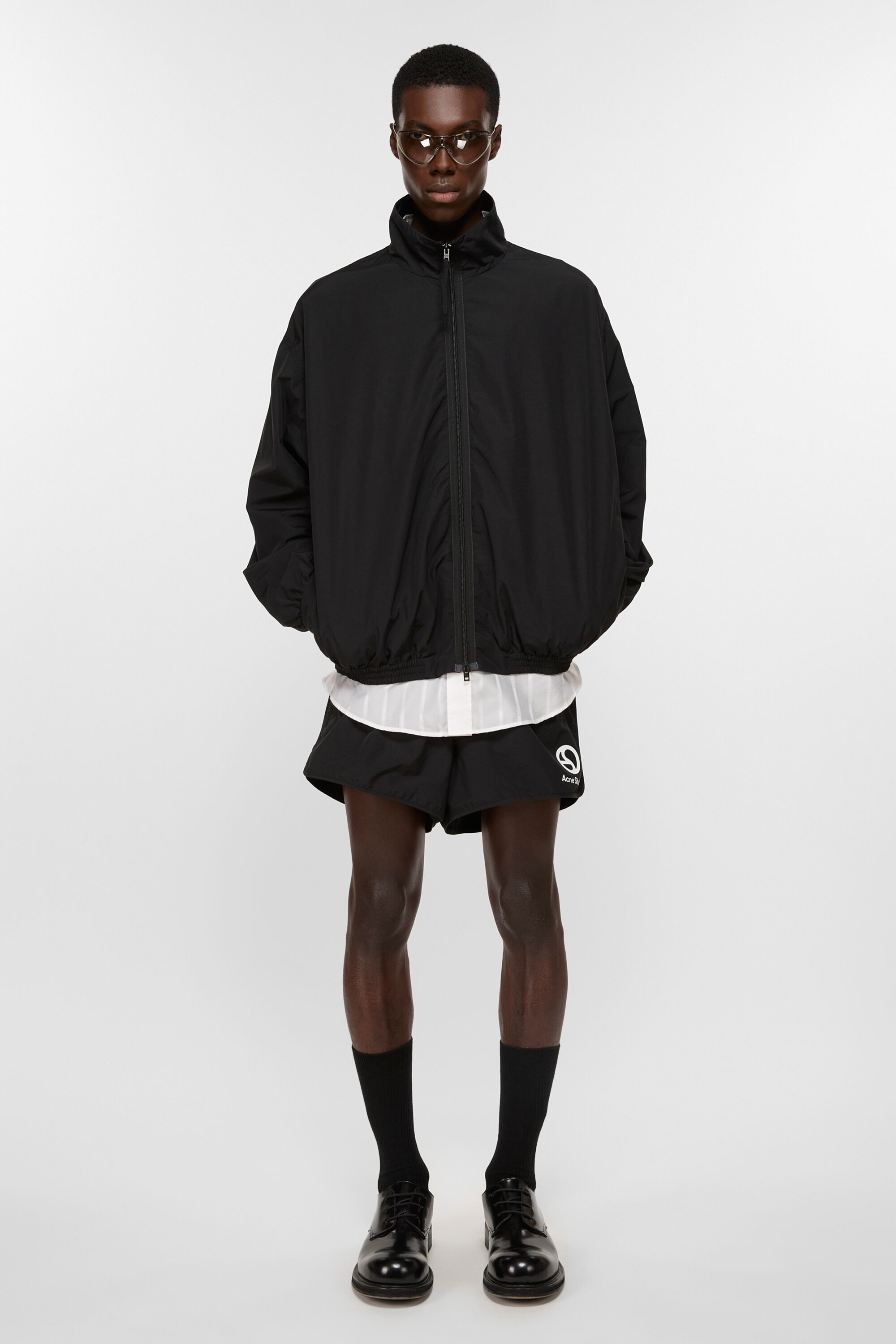 ACNE STUDIOS Logo Jacket in Black 52
