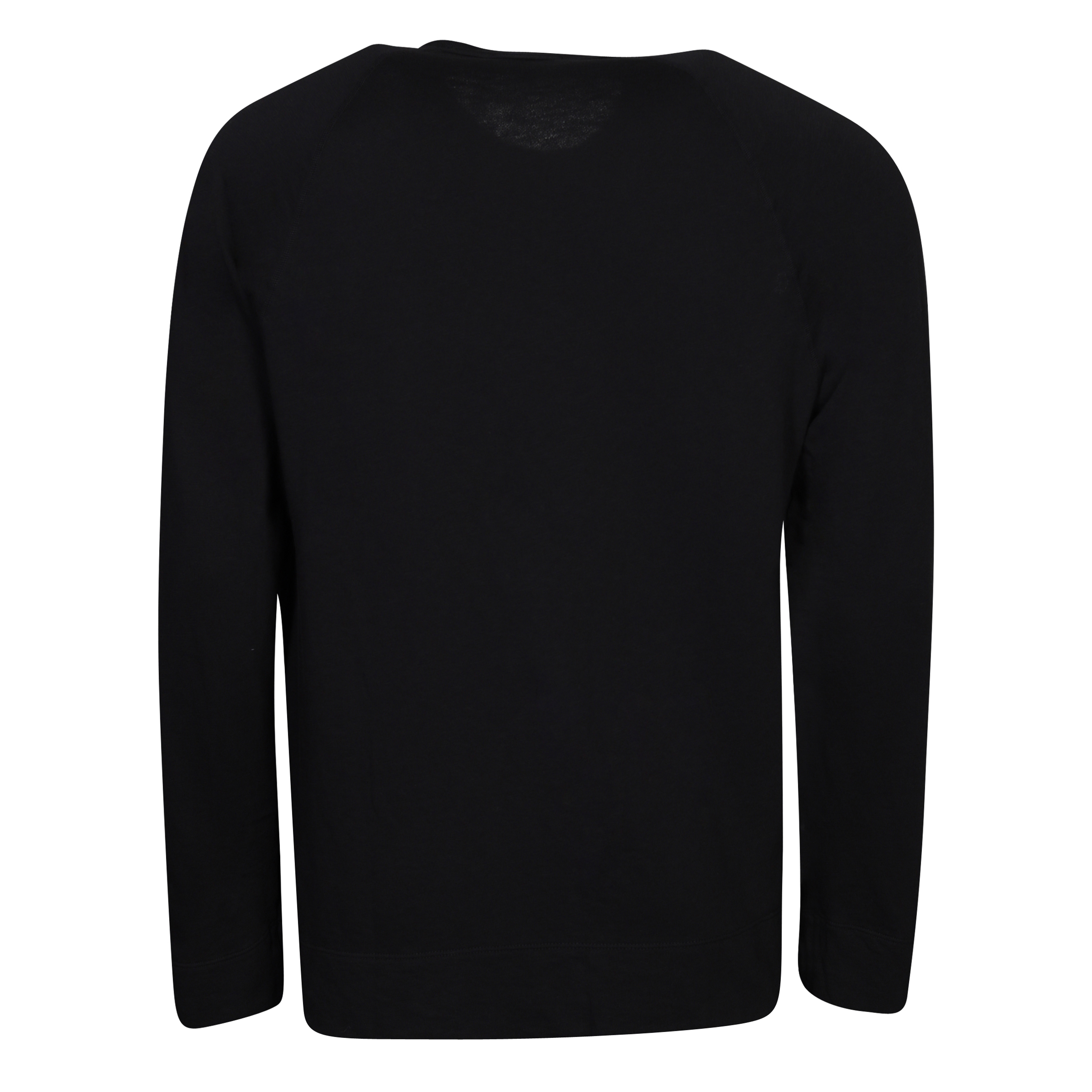 James Perse Vintage Cotton Raglan Sweater in Black 3/L